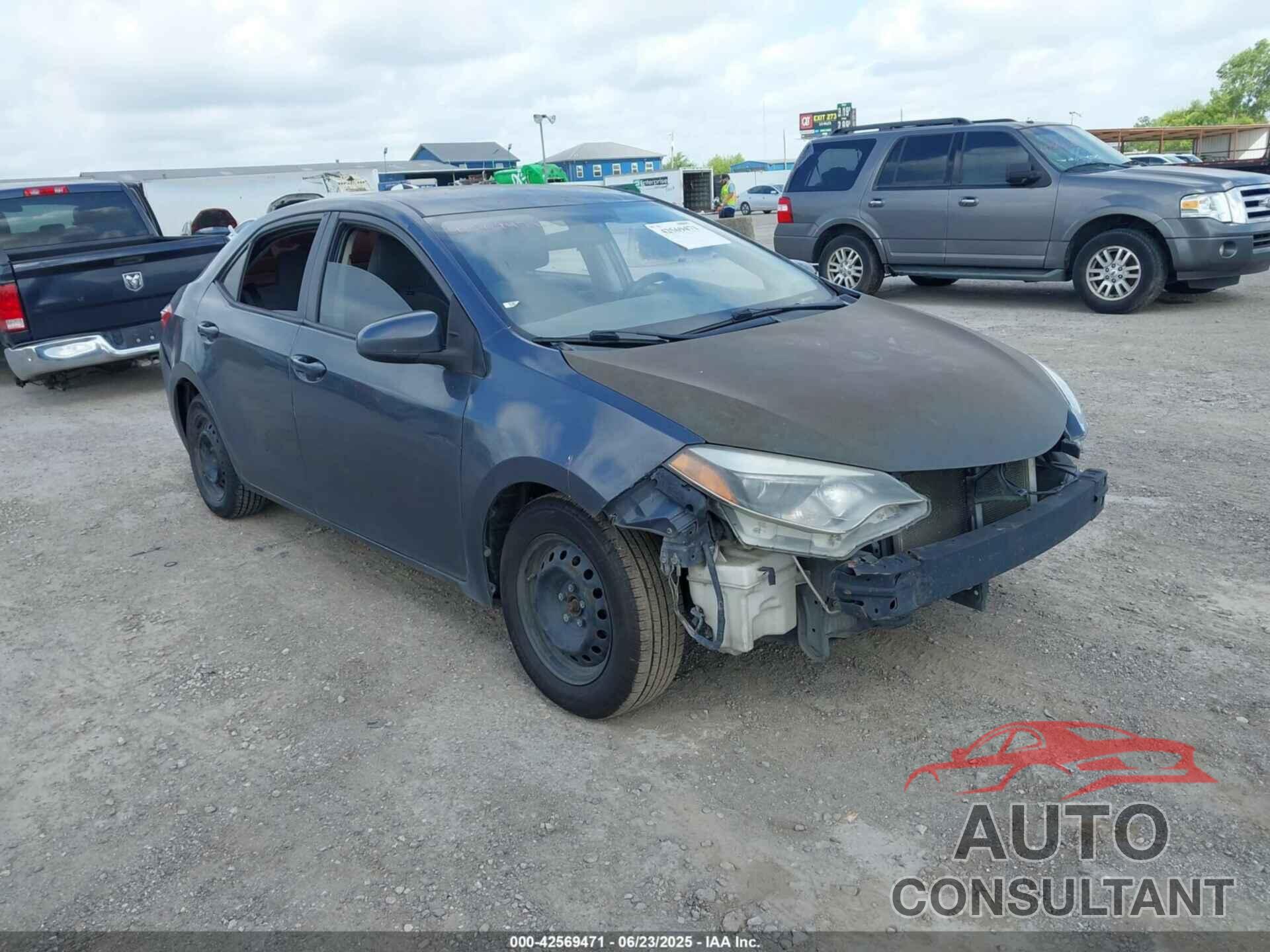 TOYOTA COROLLA 2014 - 5YFBURHE6EP158194