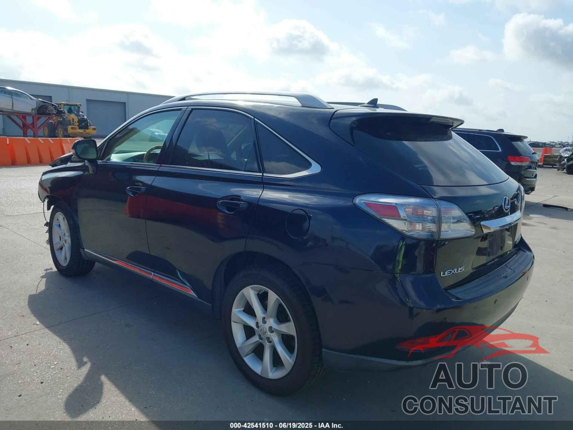 LEXUS RX 350 2010 - 2T2ZK1BA0AC011354
