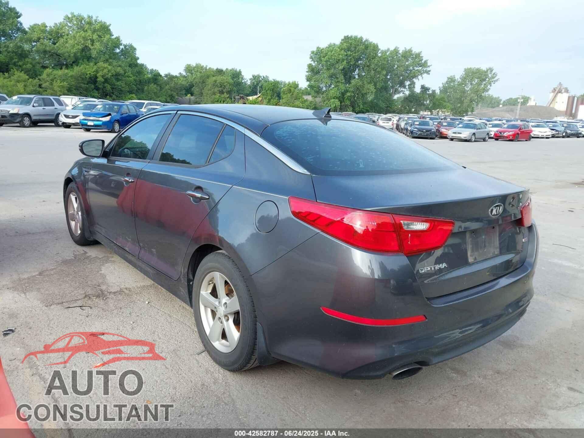 KIA OPTIMA 2015 - KNAGM4A77F5627504
