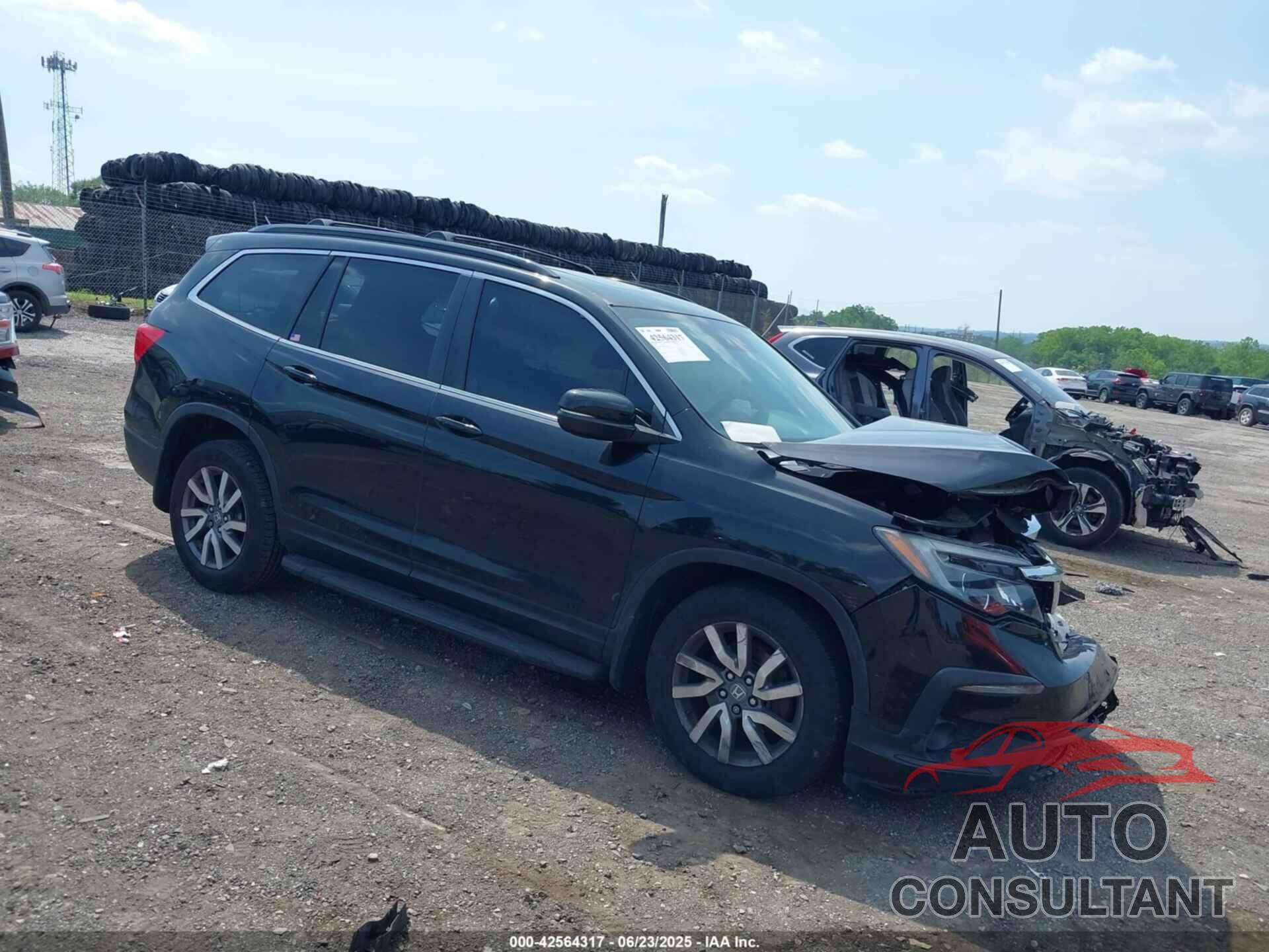 HONDA PILOT 2019 - 5FNYF6H43KB023112