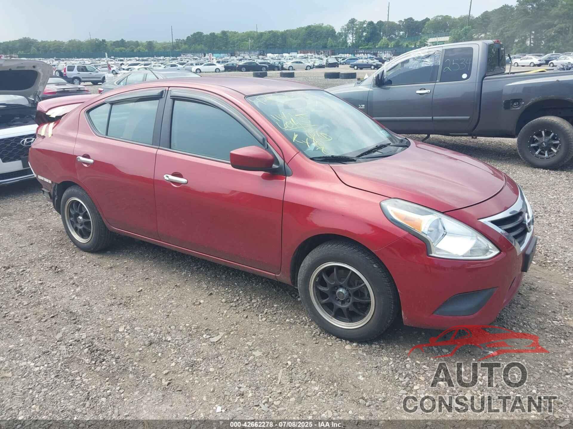 NISSAN VERSA 2016 - 3N1CN7AP5GL806659