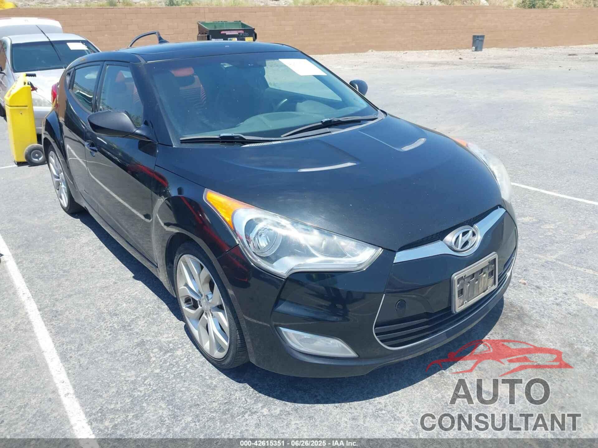 HYUNDAI VELOSTER 2013 - KMHTC6AD2DU140750