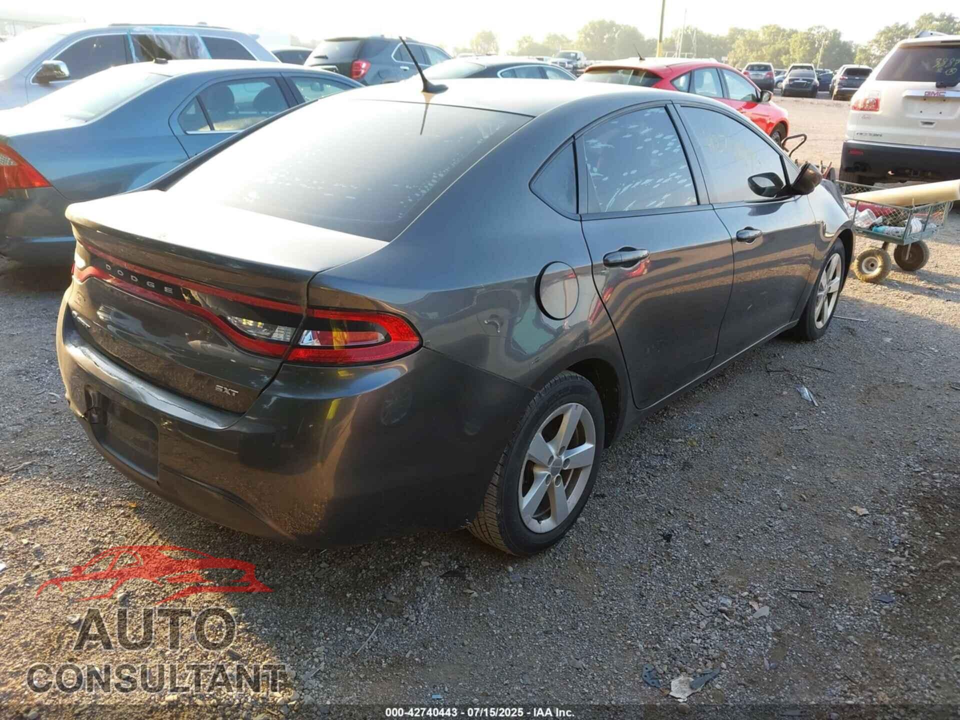 DODGE DART 2016 - 1C3CDFBB3GD538489