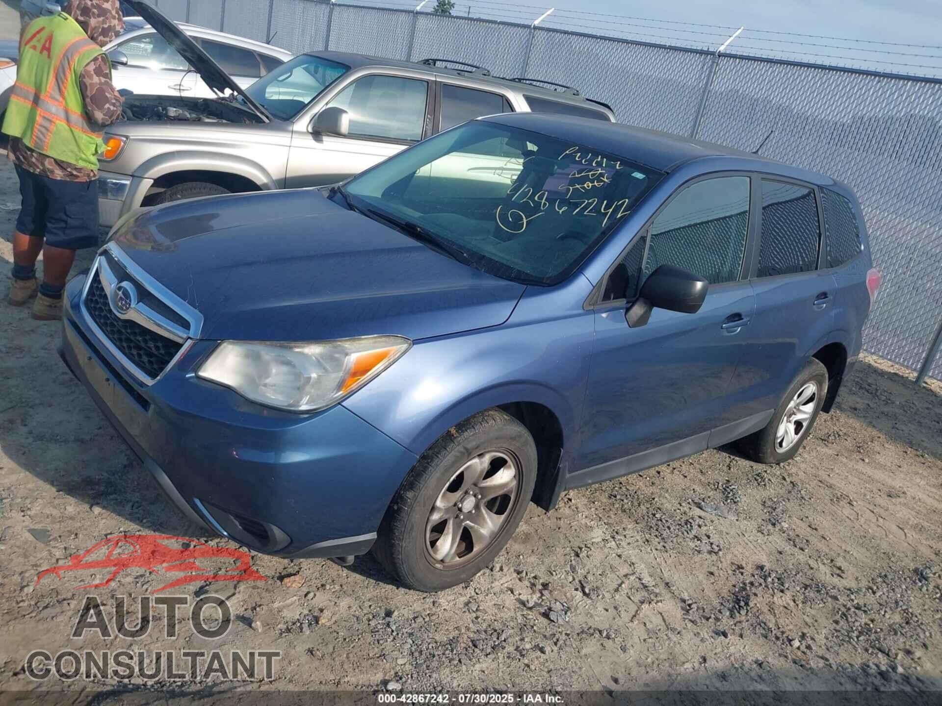SUBARU FORESTER 2014 - JF2SJAAC1EH465613