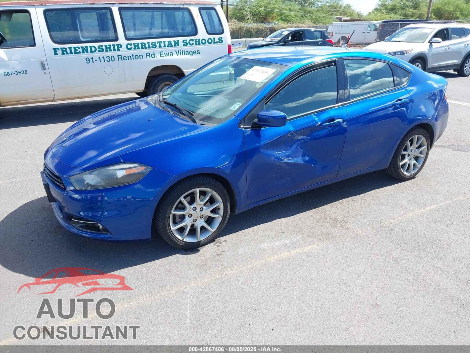 DODGE DART 2013 - 1C3CDFBAXDD300979