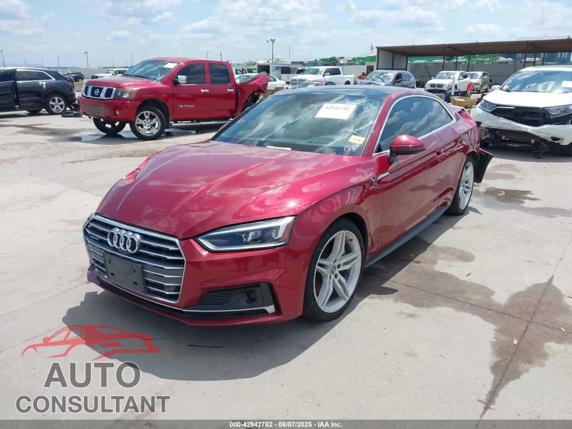 AUDI A5 2018 - WAUUNAF56JA035470