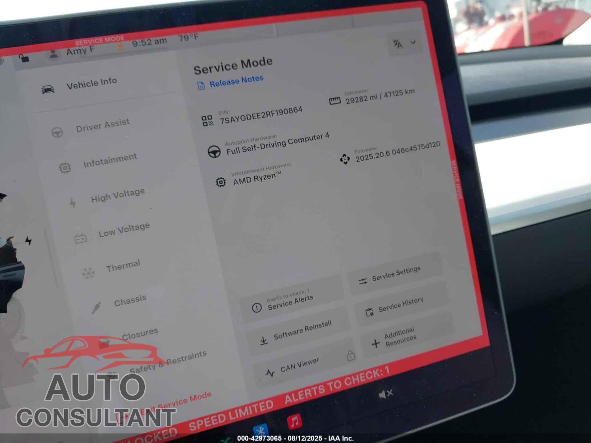 TESLA MODEL Y 2024 - 7SAYGDEE2RF190864