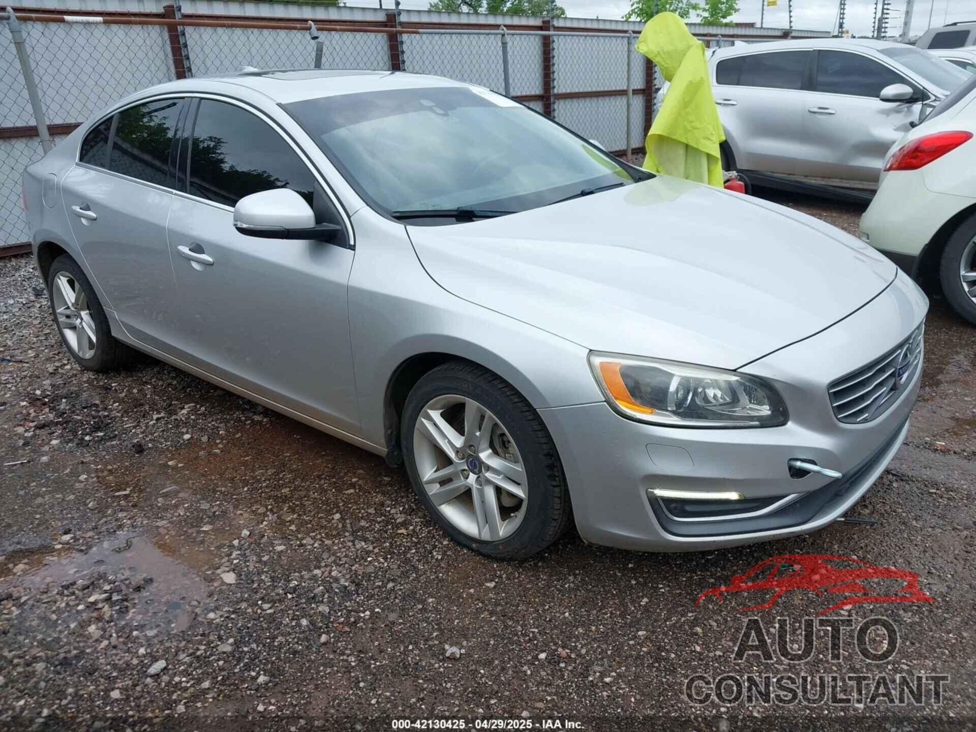VOLVO S60 2014 - YV1612FS0E1291364