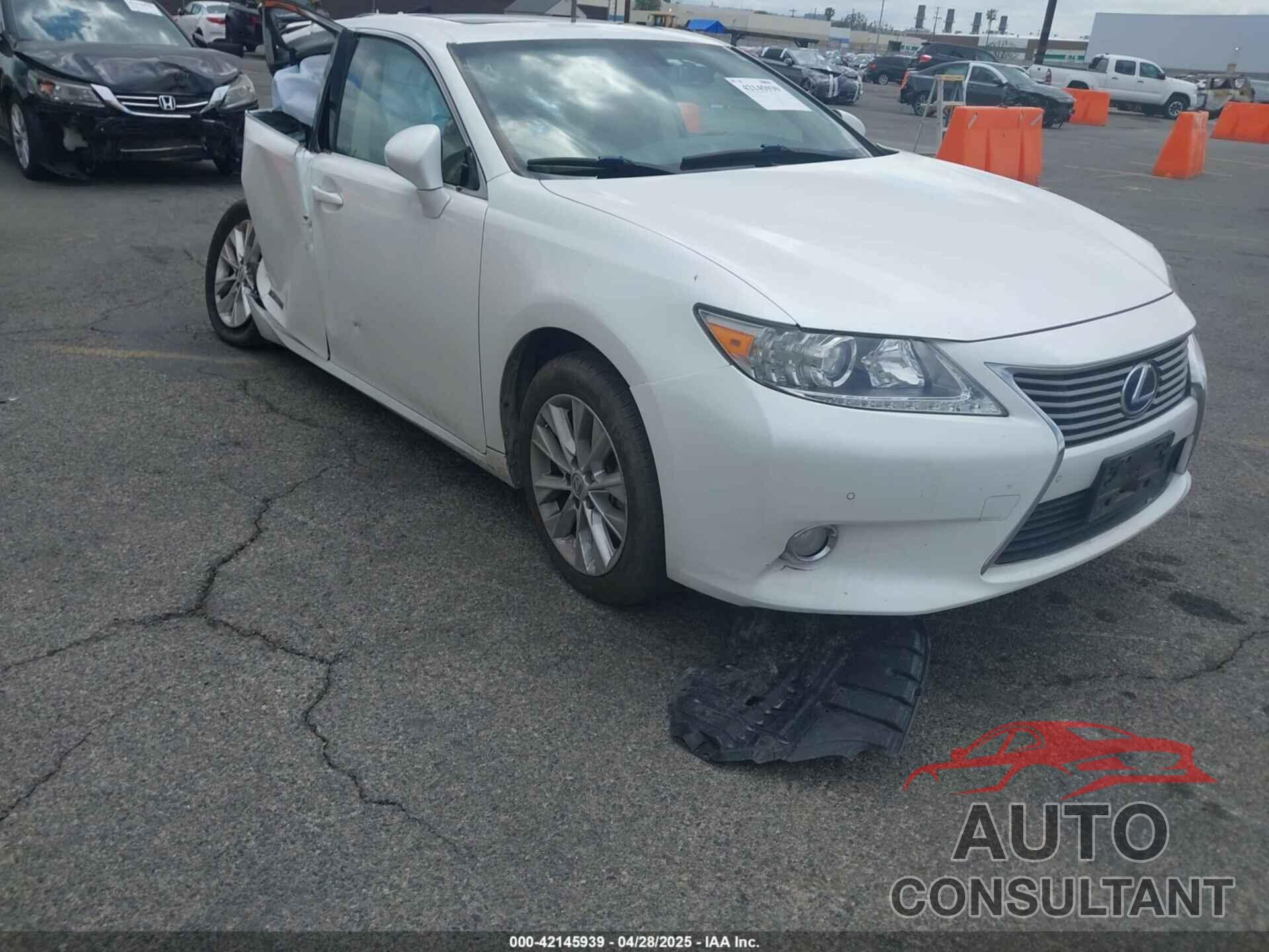 LEXUS ES 300H 2014 - JTHBW1GG2E2050313