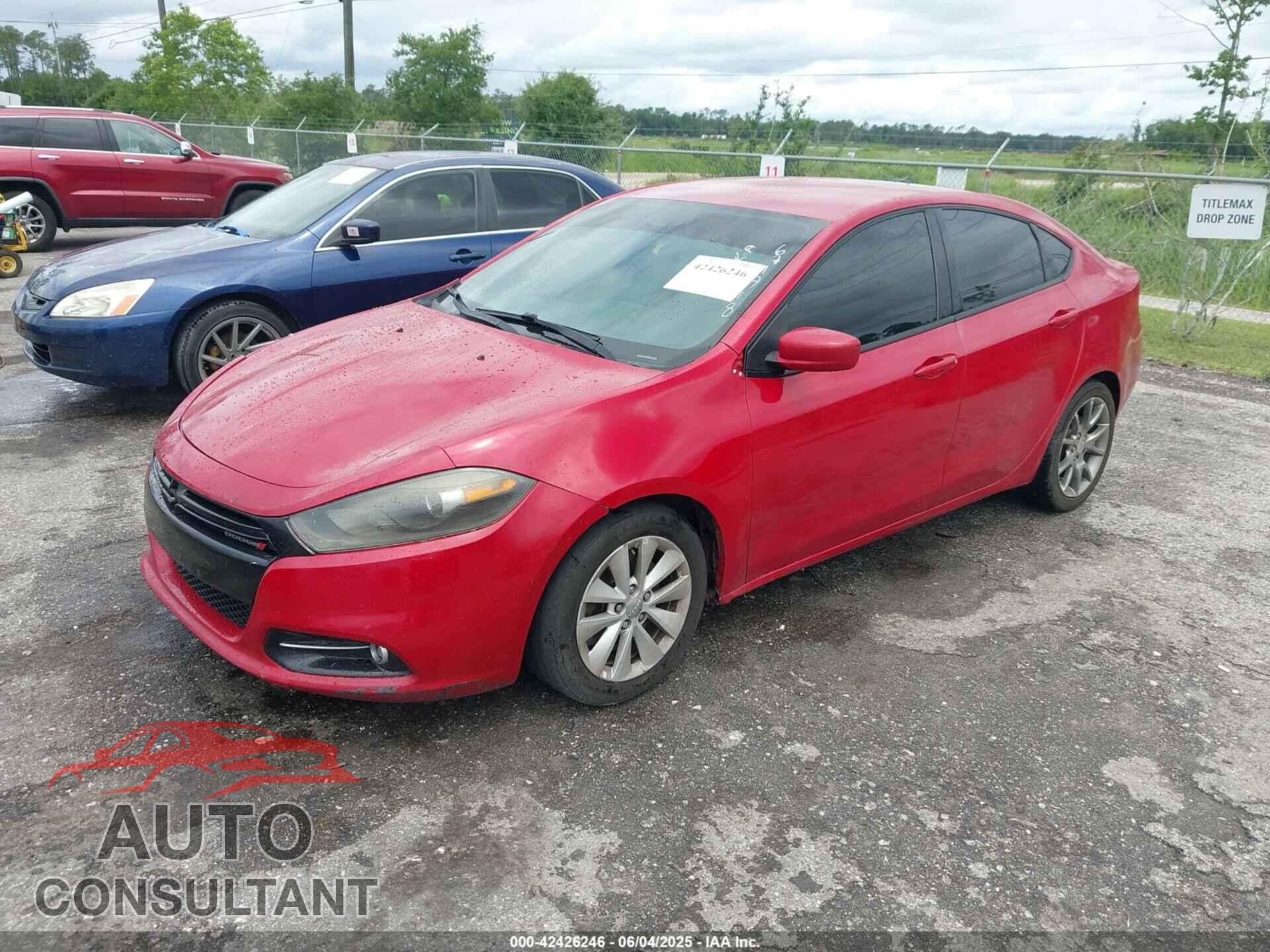 DODGE DART 2014 - 1C3CDFBB3ED671718