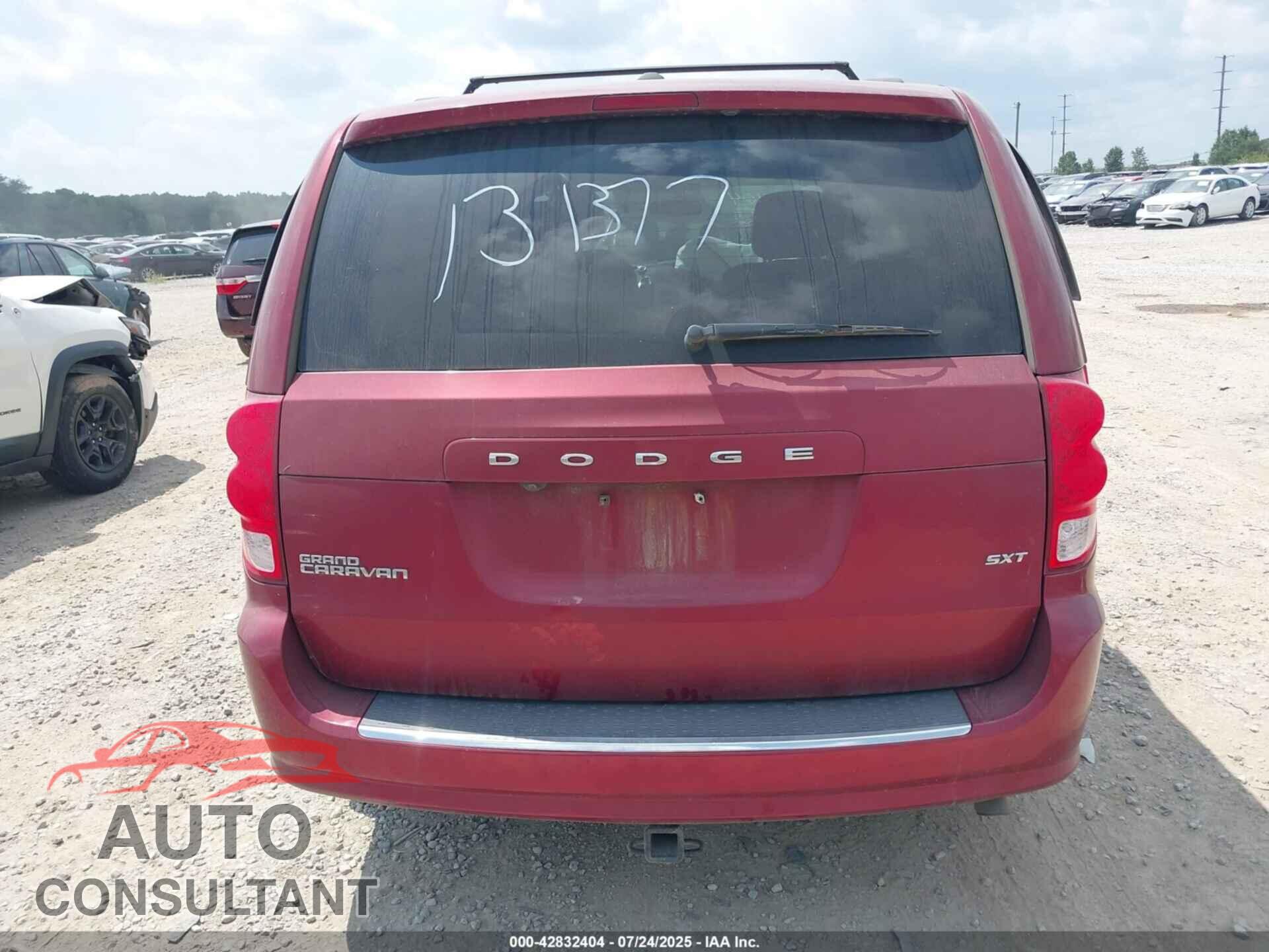 DODGE GRAND CARAVAN 2016 - 2C4RDGCG2GR131377