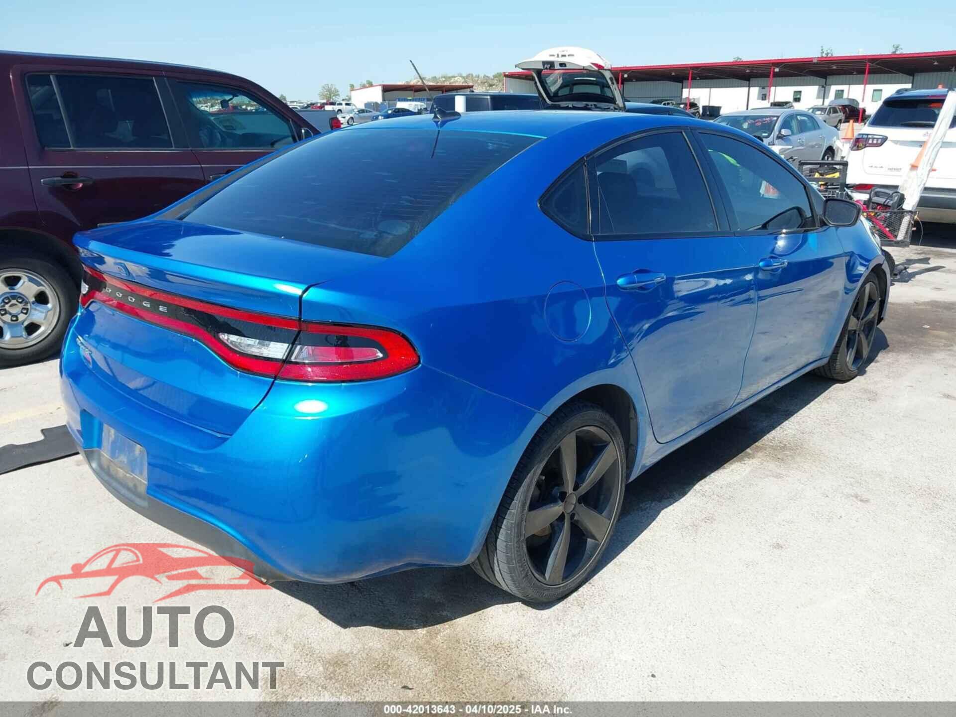 DODGE DART 2015 - 1C3CDFBB2FD378443