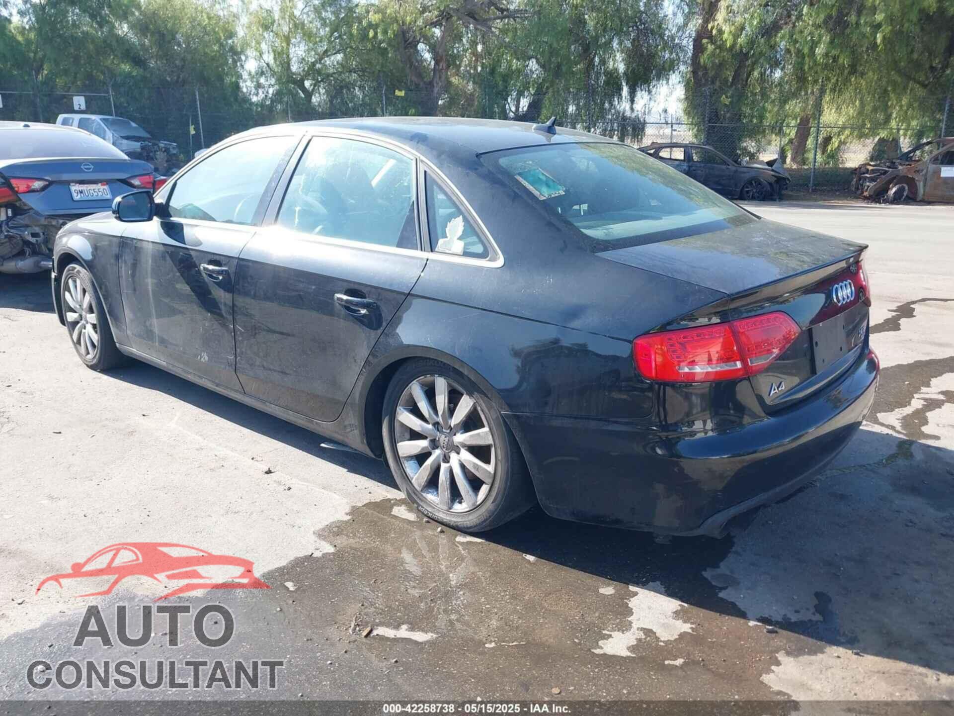 AUDI A4 2011 - WAUFFAFL3BN031567