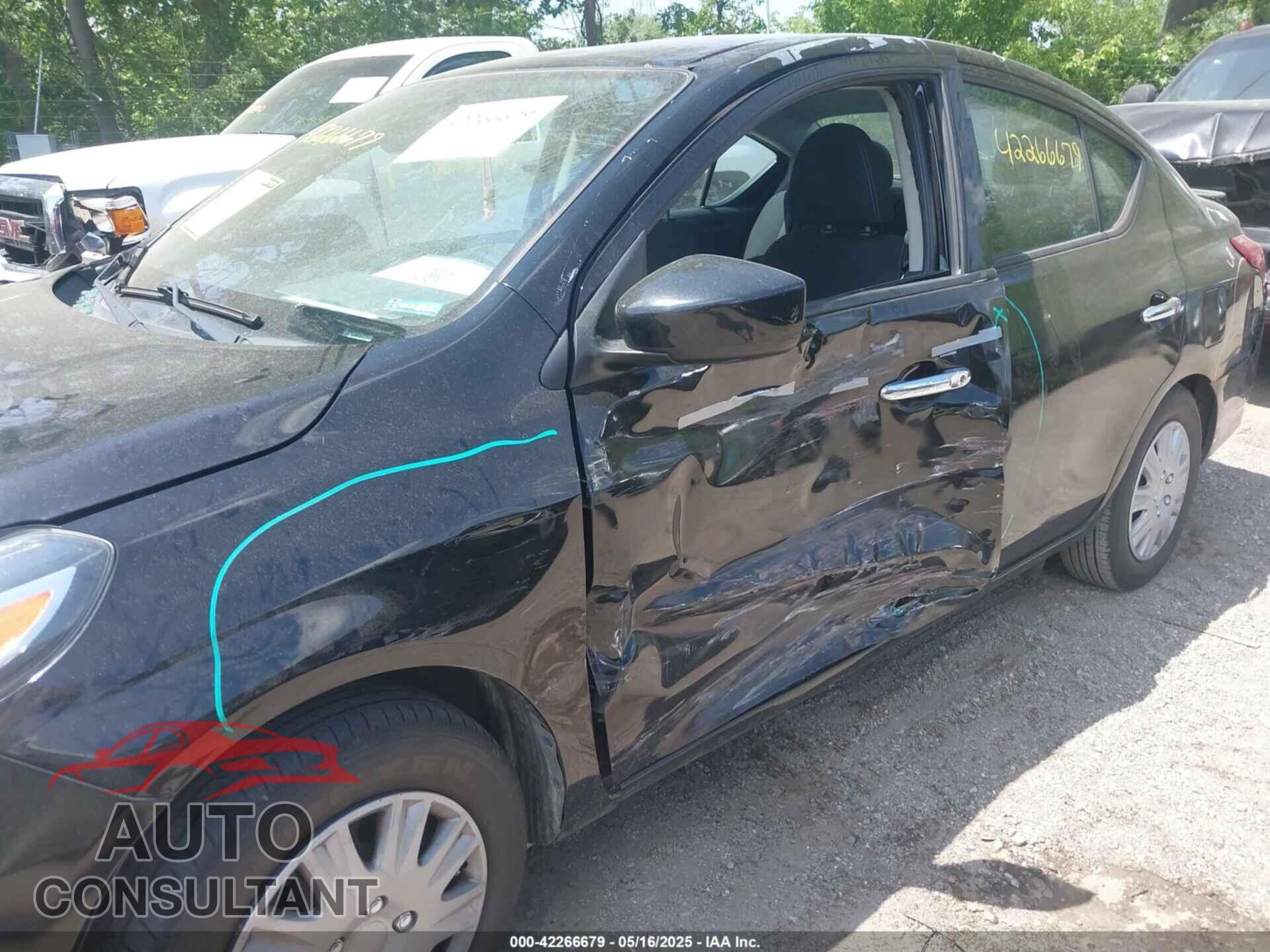 NISSAN VERSA 2016 - 3N1CN7AP1GL858032