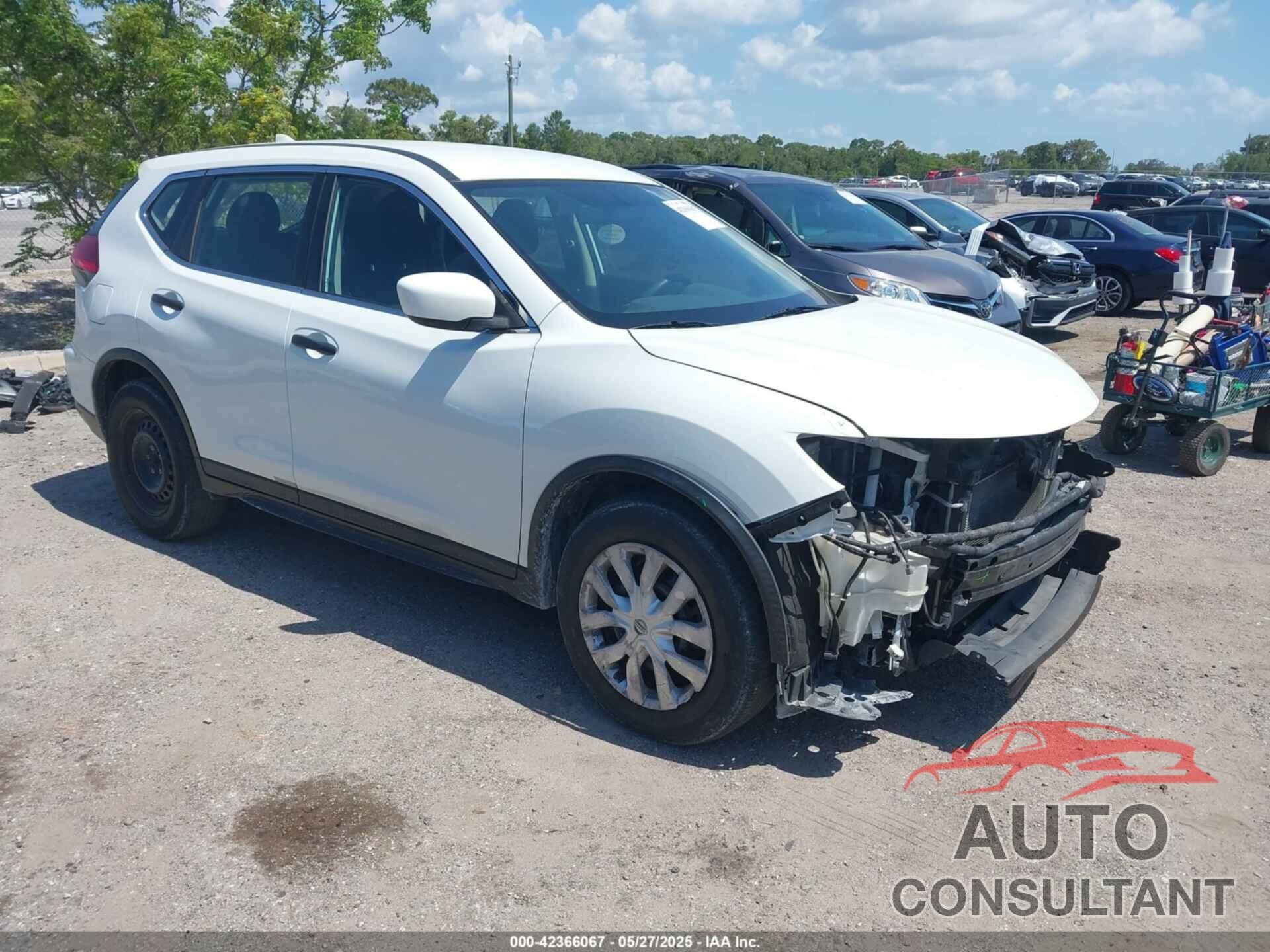 NISSAN ROGUE 2017 - KNMAT2MT0HP532279