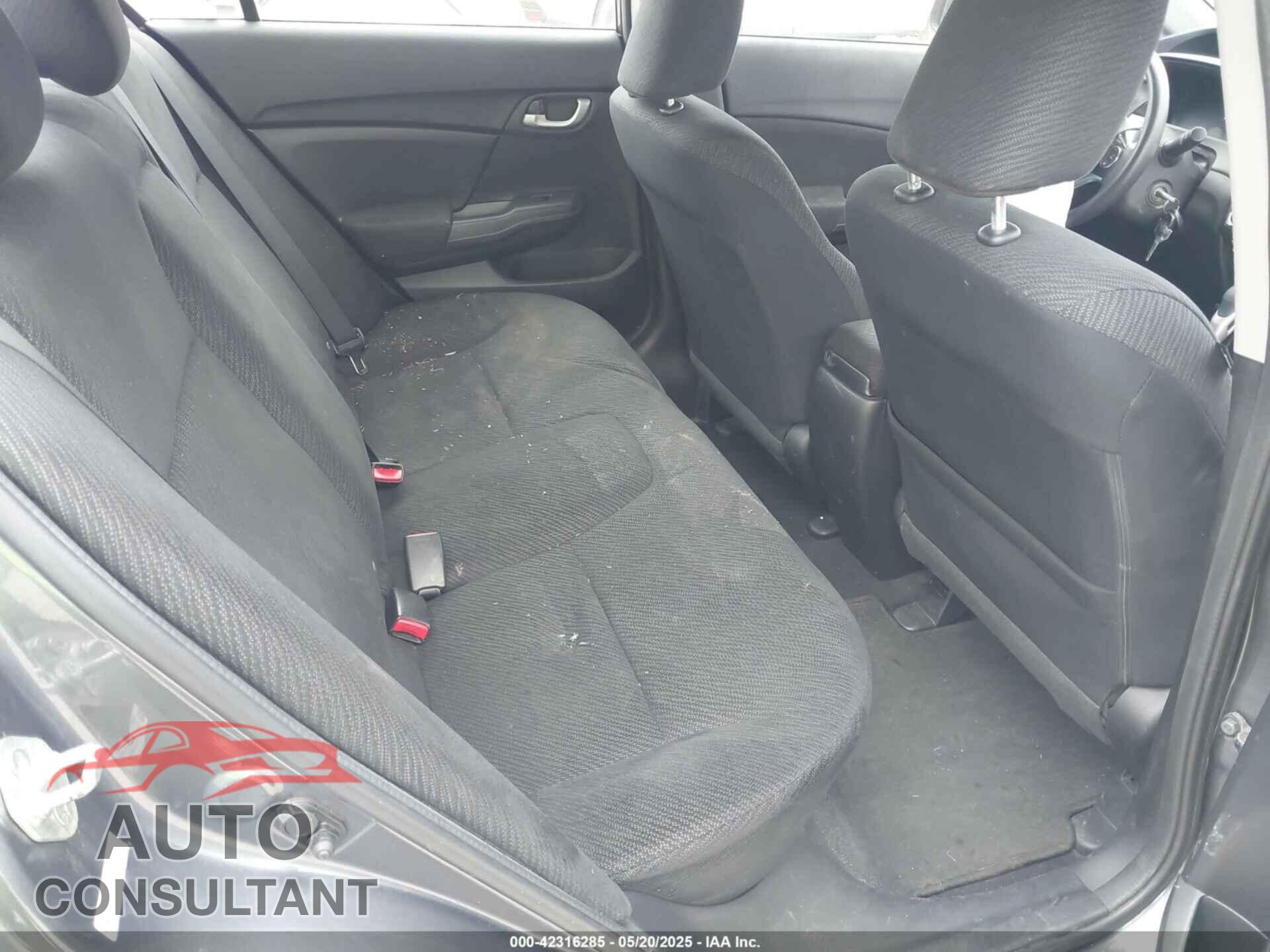 HONDA CIVIC 2013 - 19XFB2F5XDE052946