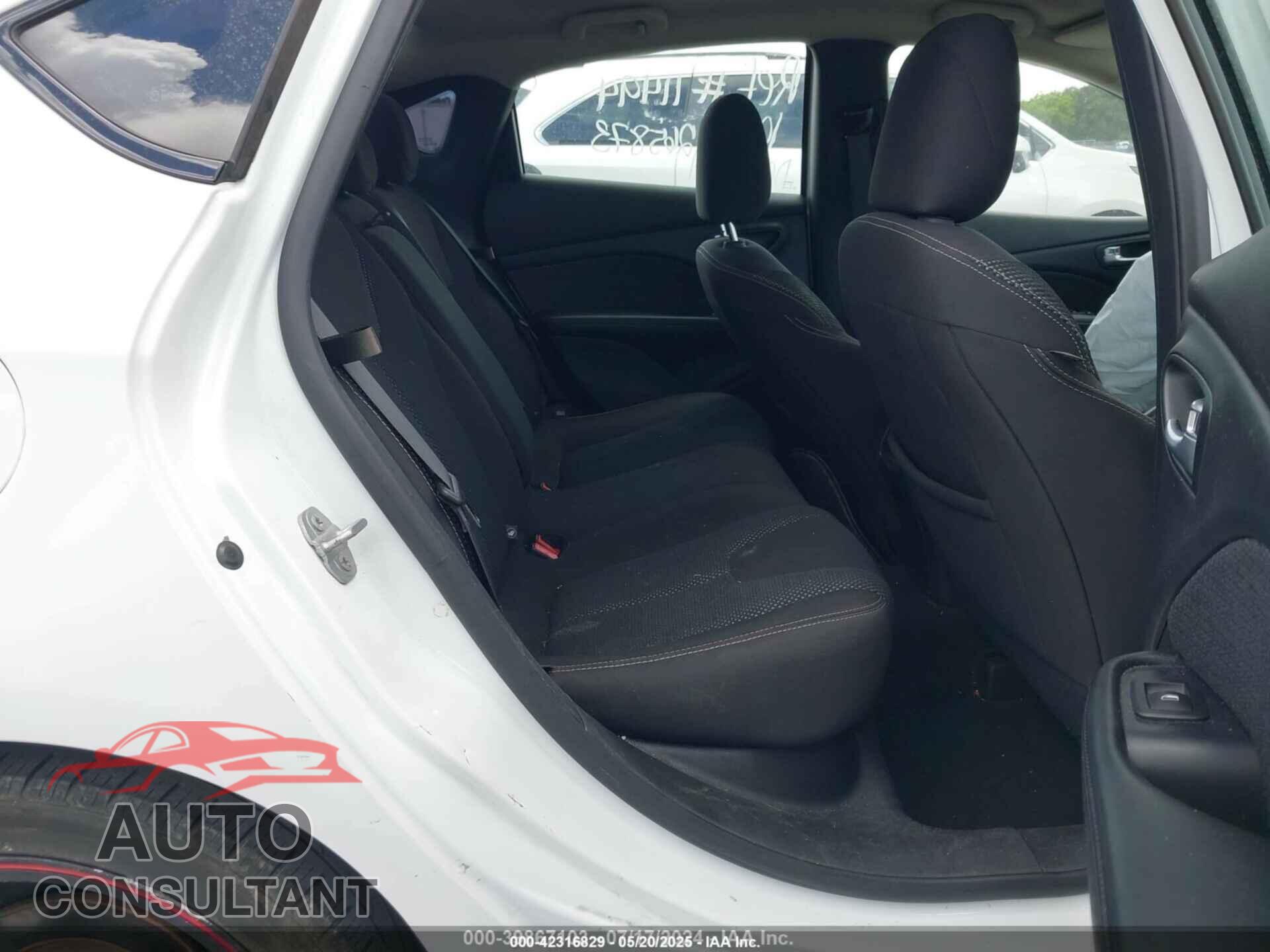 DODGE DART 2015 - 1C3CDFBBXFD265873