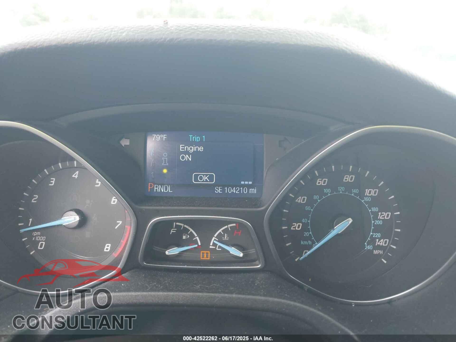 FORD FOCUS 2013 - 1FADP3F27DL380620