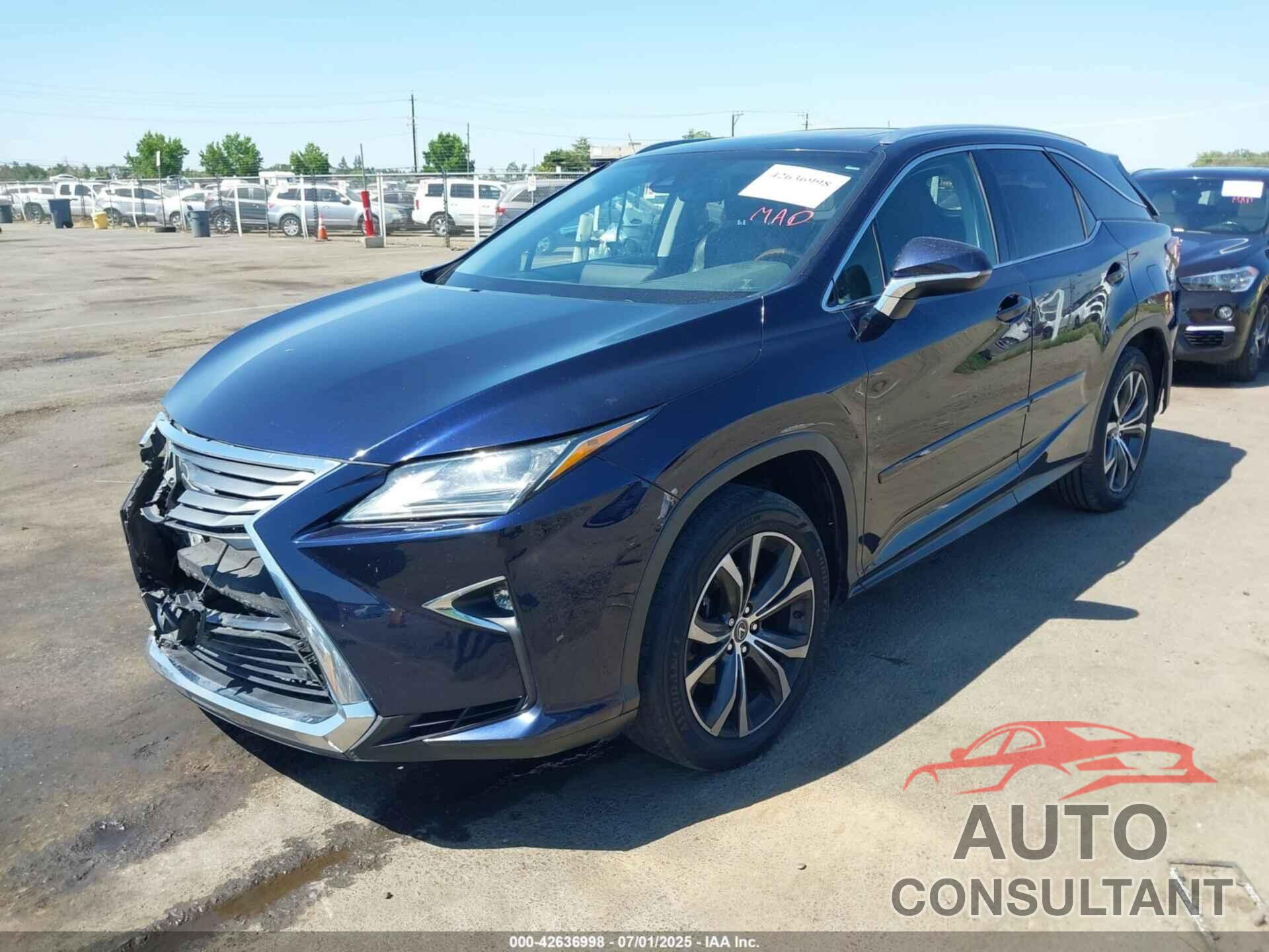 LEXUS RX 350L 2018 - JTJDZKCA4J2009035