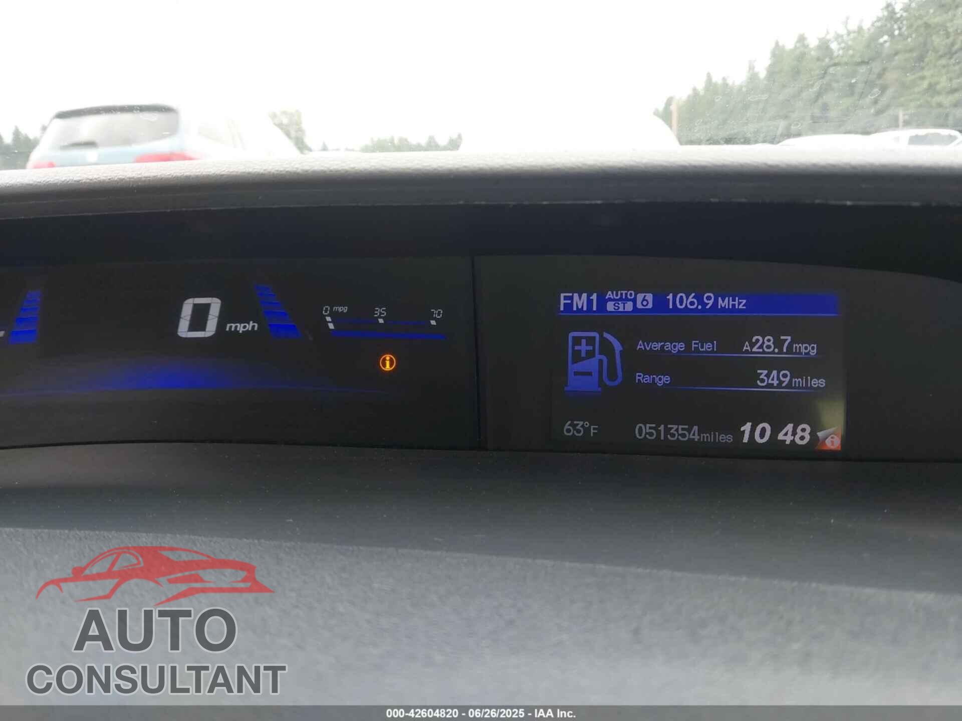 HONDA CIVIC 2015 - 19XFB2F52FE227385