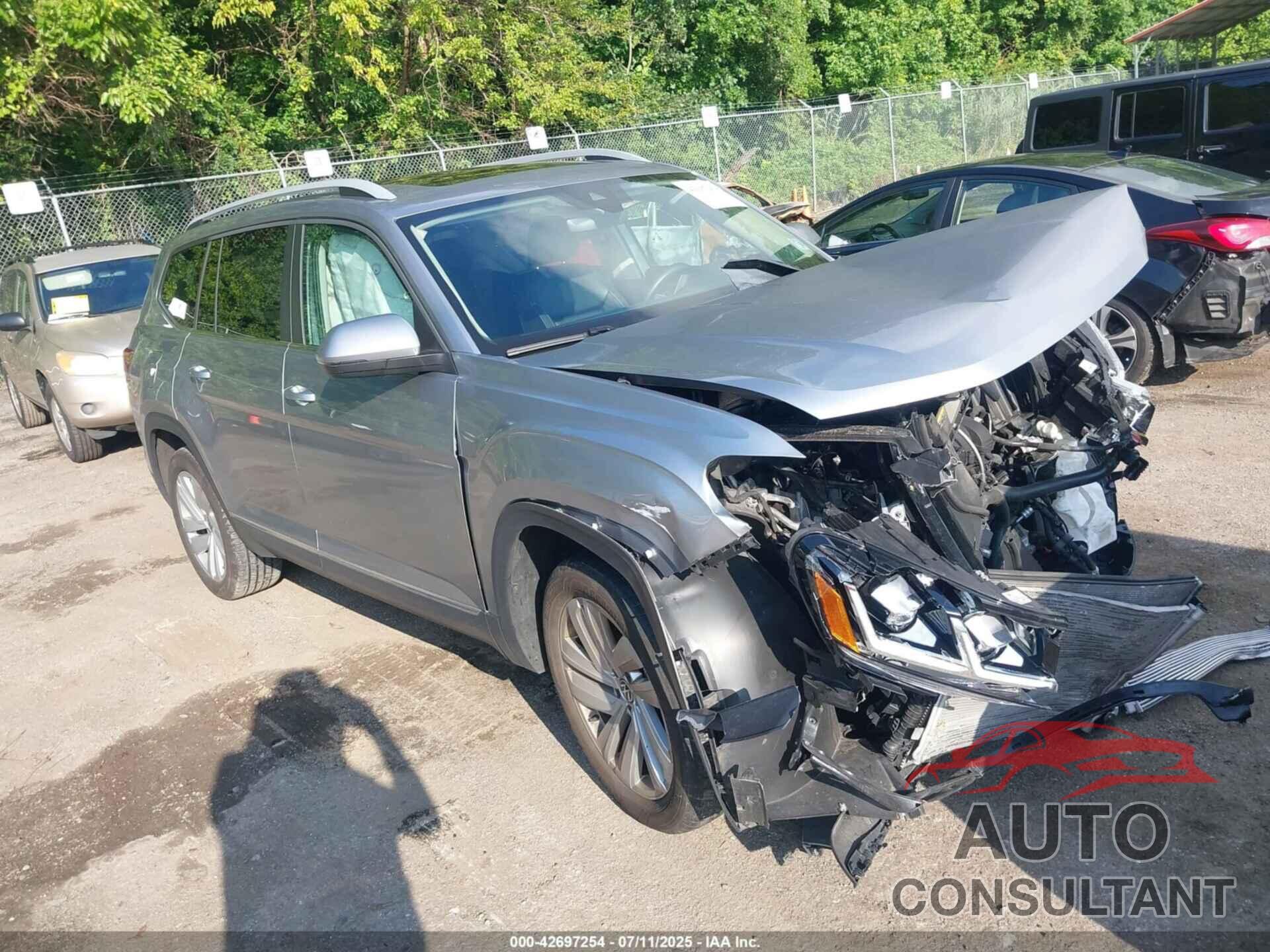VOLKSWAGEN ATLAS 2021 - 1V2BR2CA2MC504776