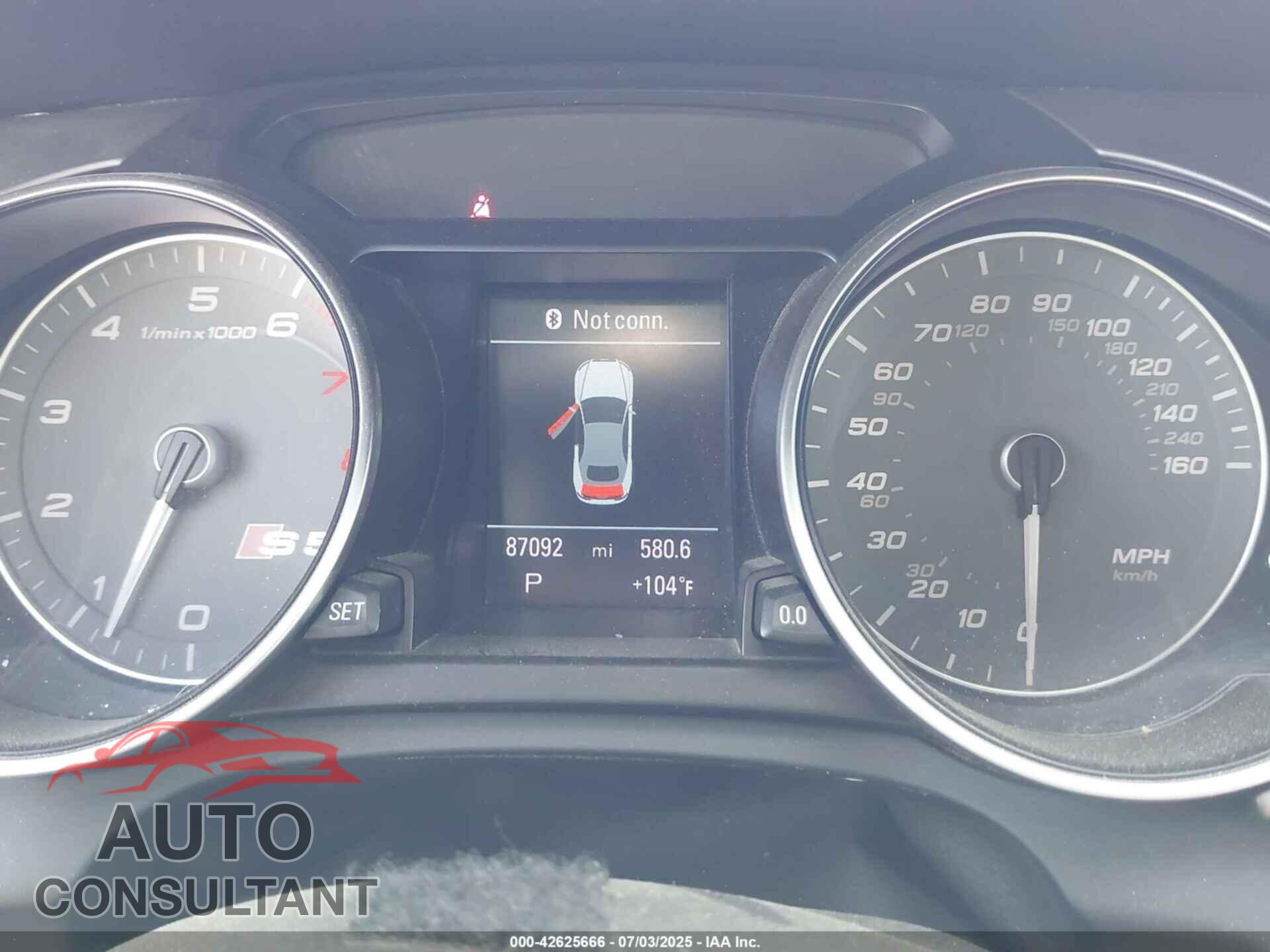 AUDI S5 2013 - WAUCGAFH5DN008757