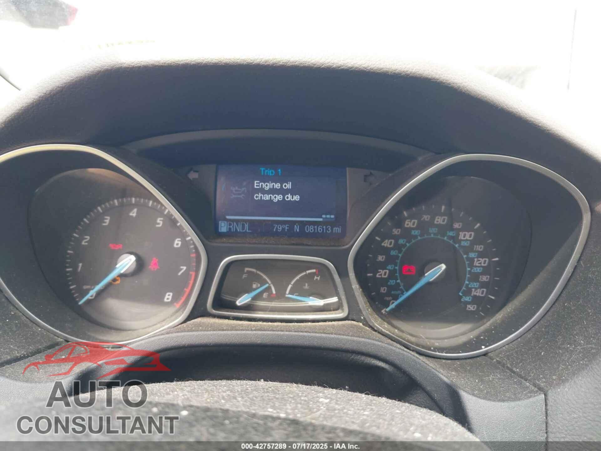 FORD FOCUS 2012 - 1FAHP3F20CL289835