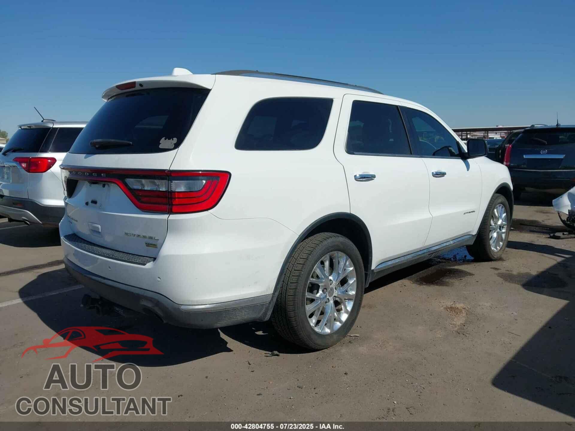 DODGE DURANGO 2015 - 1C4RDJEG8FC195070