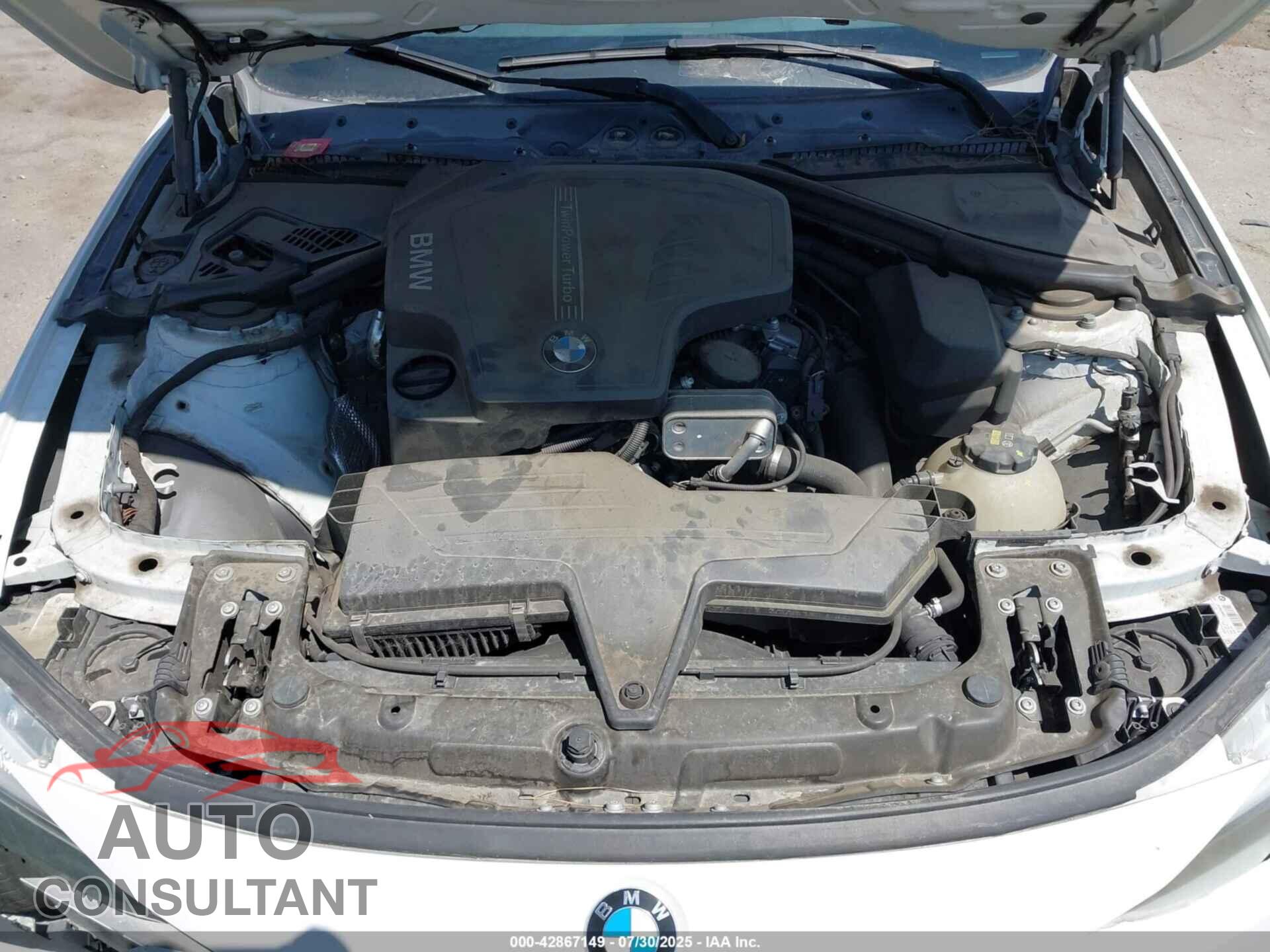 BMW 320I 2016 - WBA8E1G58GNT37408