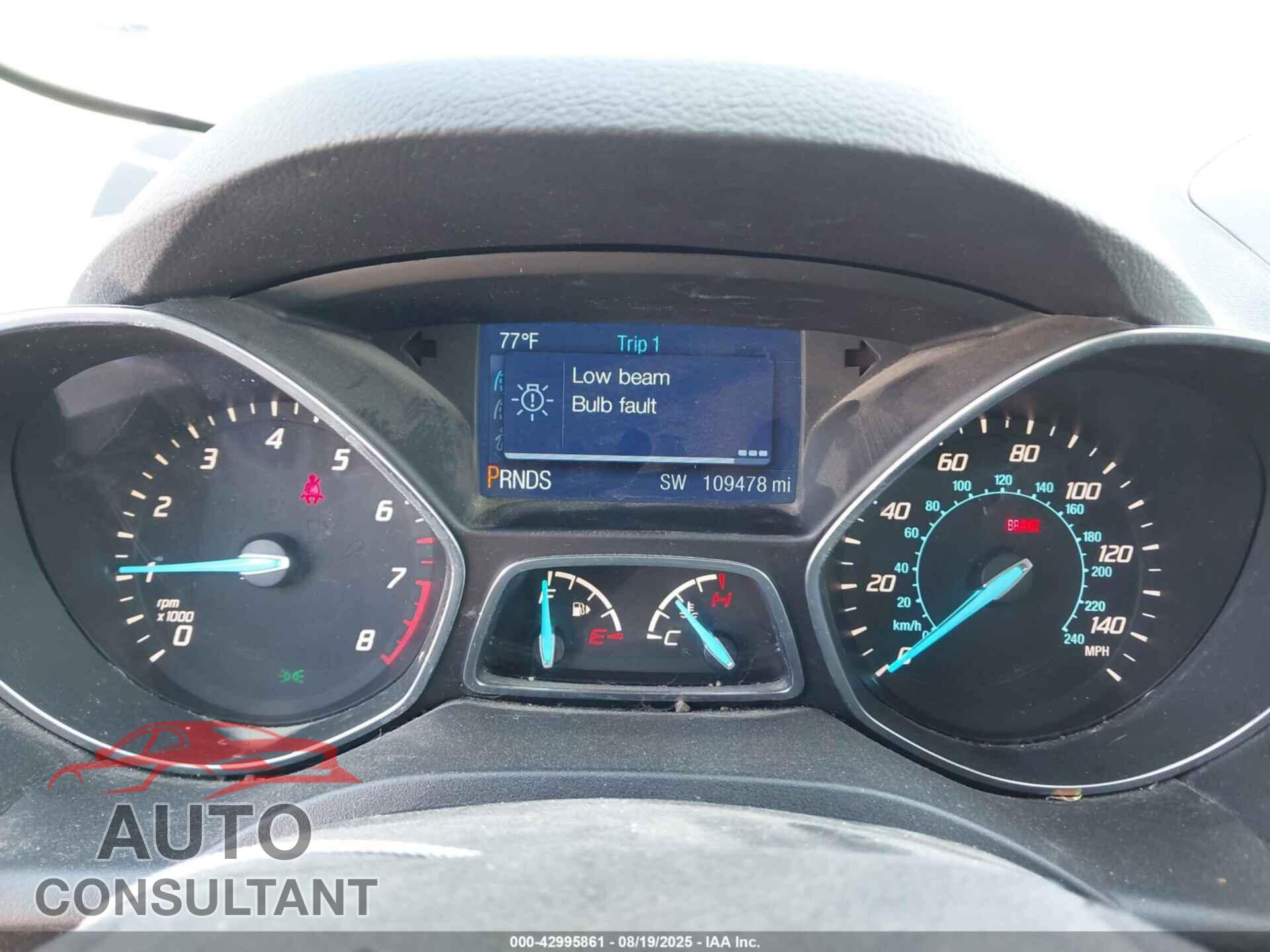FORD ESCAPE 2014 - 1FMCU0F70EUC67897