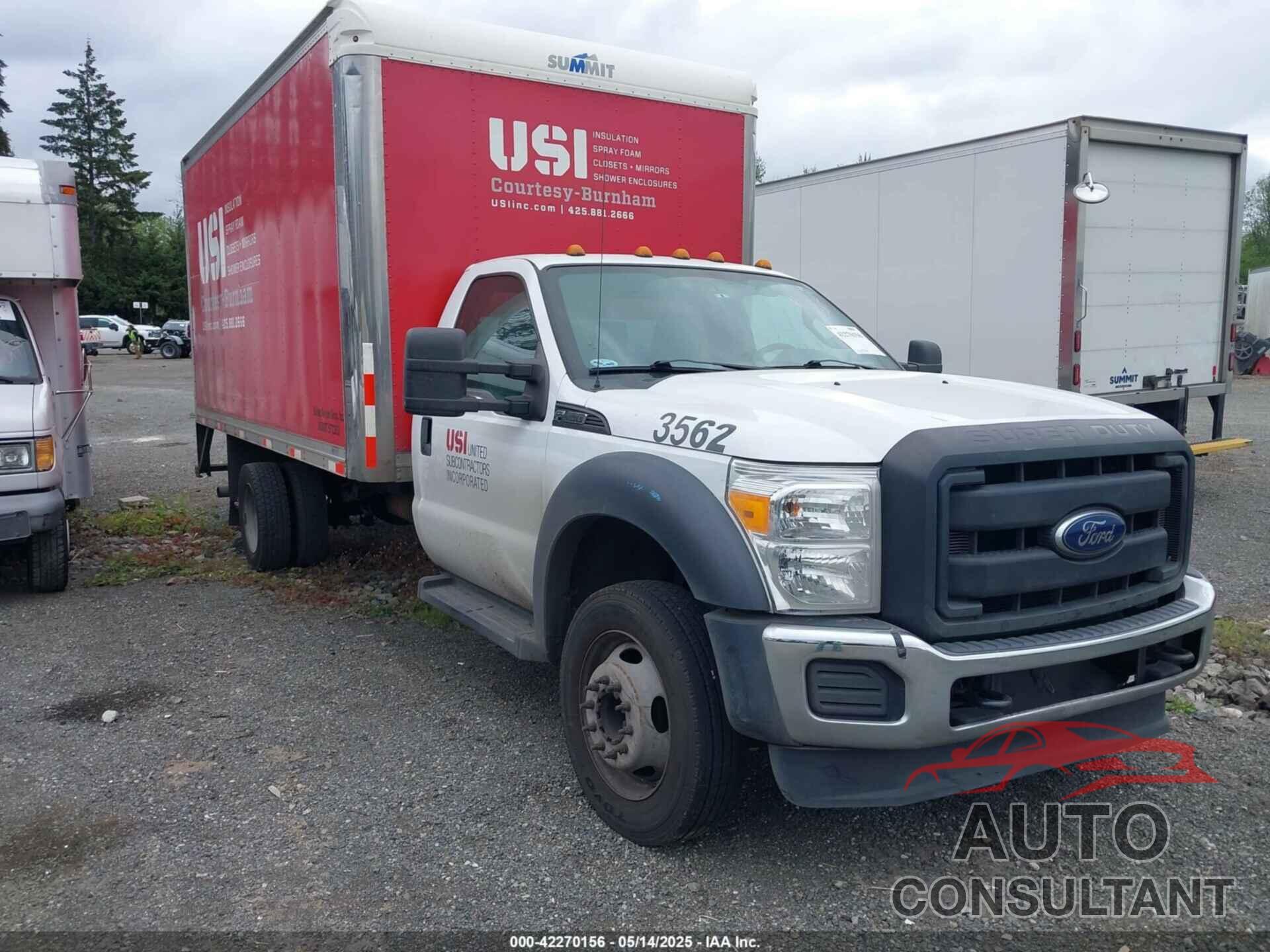 FORD F-450 CHASSIS 2016 - 1FDUF4GY4GEA73562