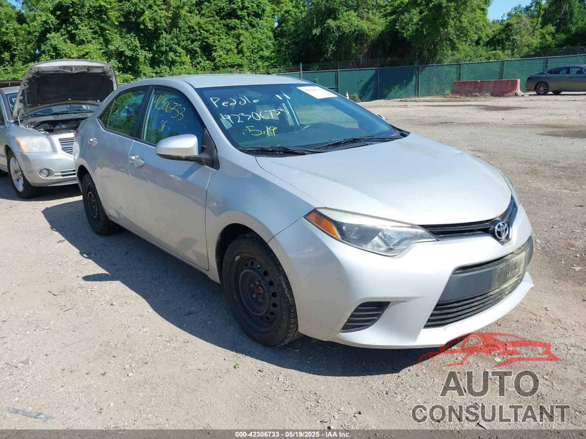 TOYOTA COROLLA 2014 - 2T1BURHEXEC093124