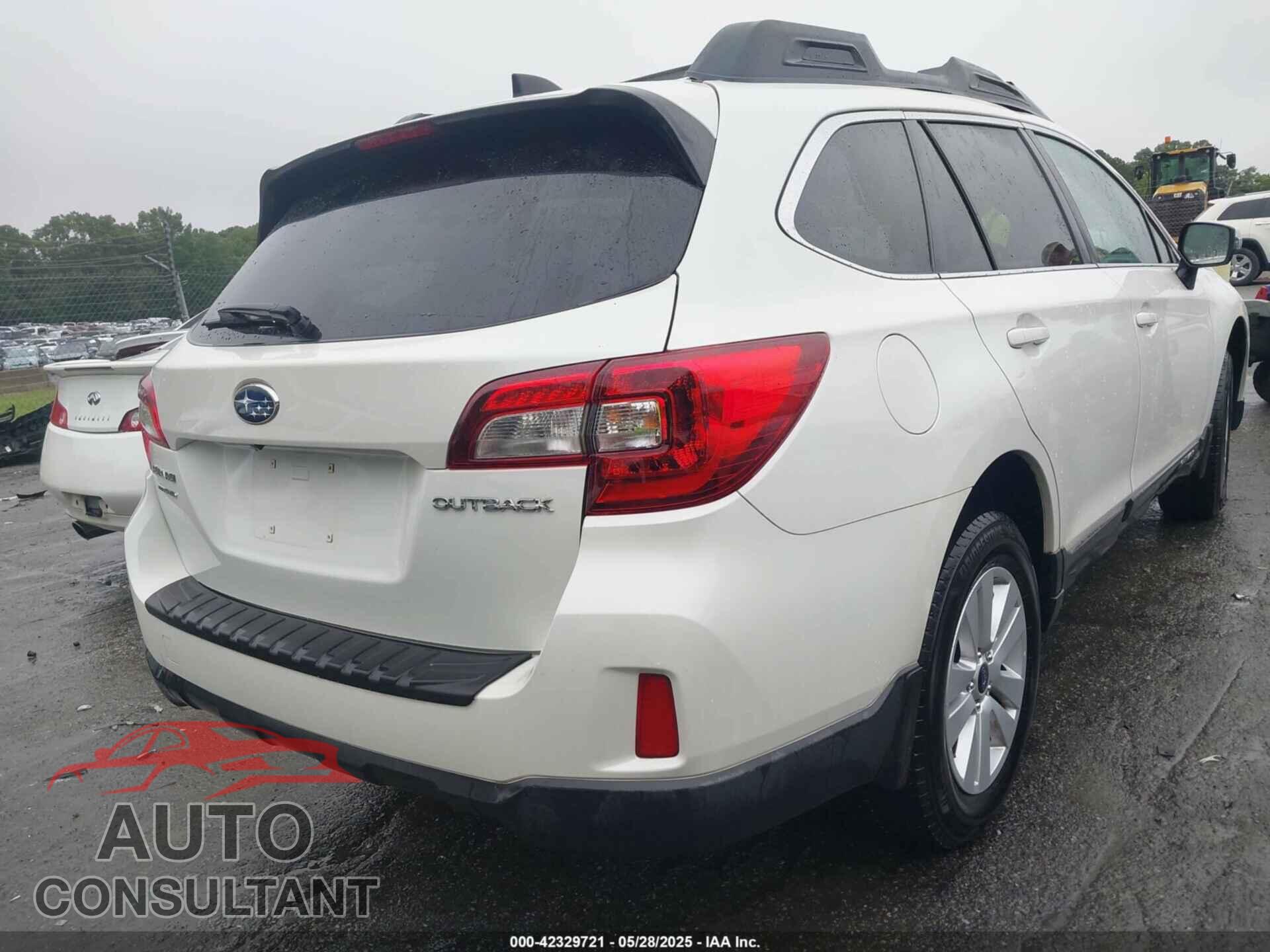 SUBARU OUTBACK 2016 - 4S4BSBHC3G3203868