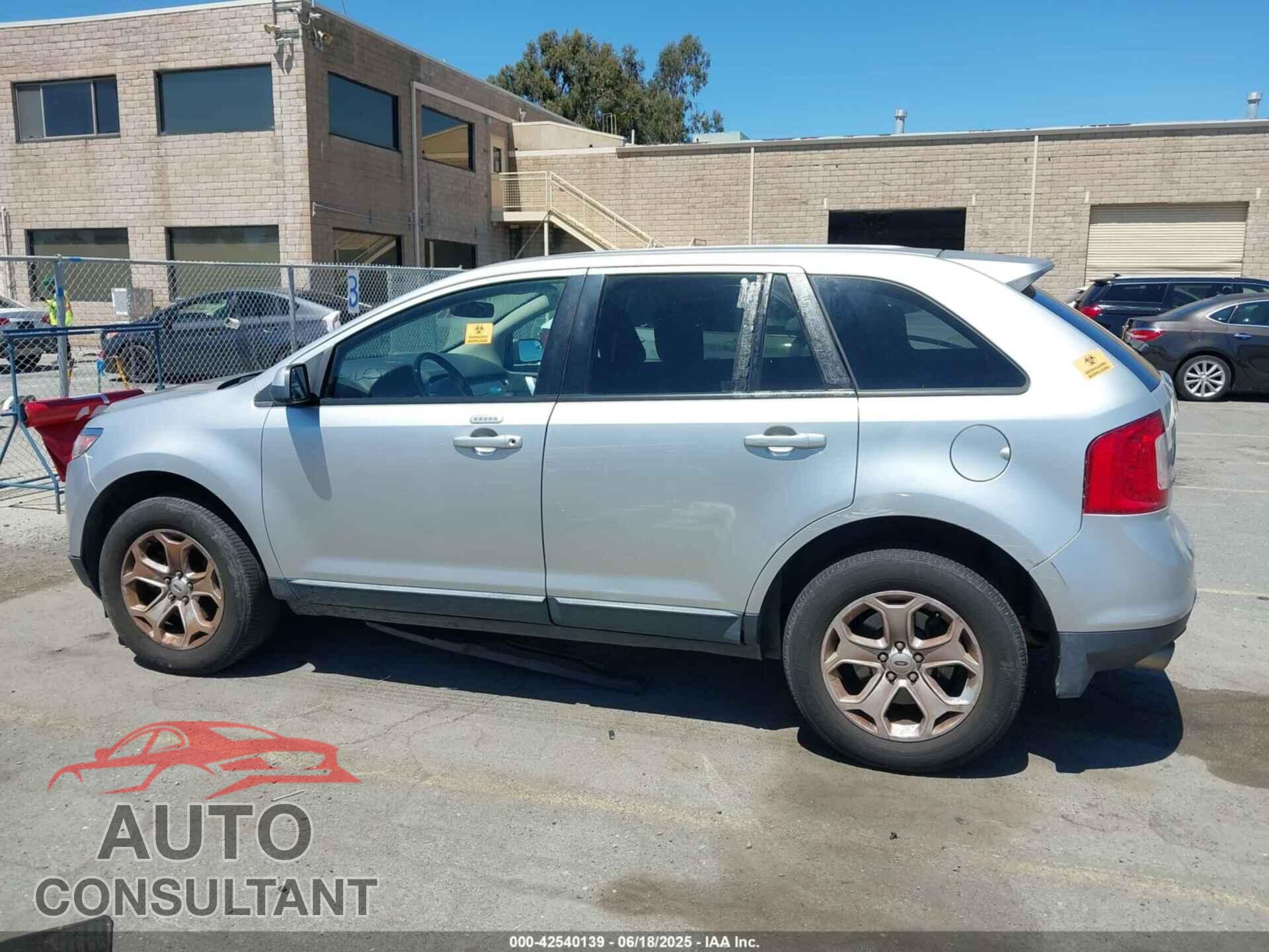 FORD EDGE 2012 - 2FMDK3JC3CBA41596