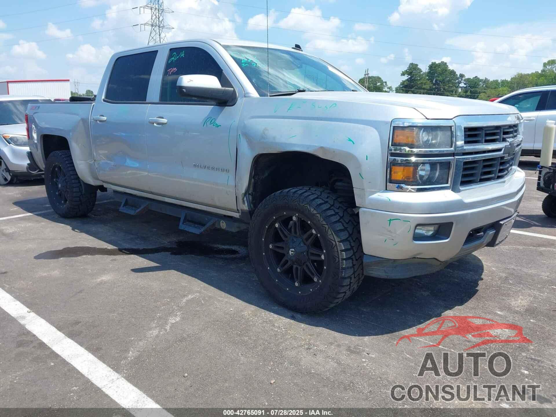CHEVROLET SILVERADO 1500 2014 - 3GCUKSEJ1EG497667