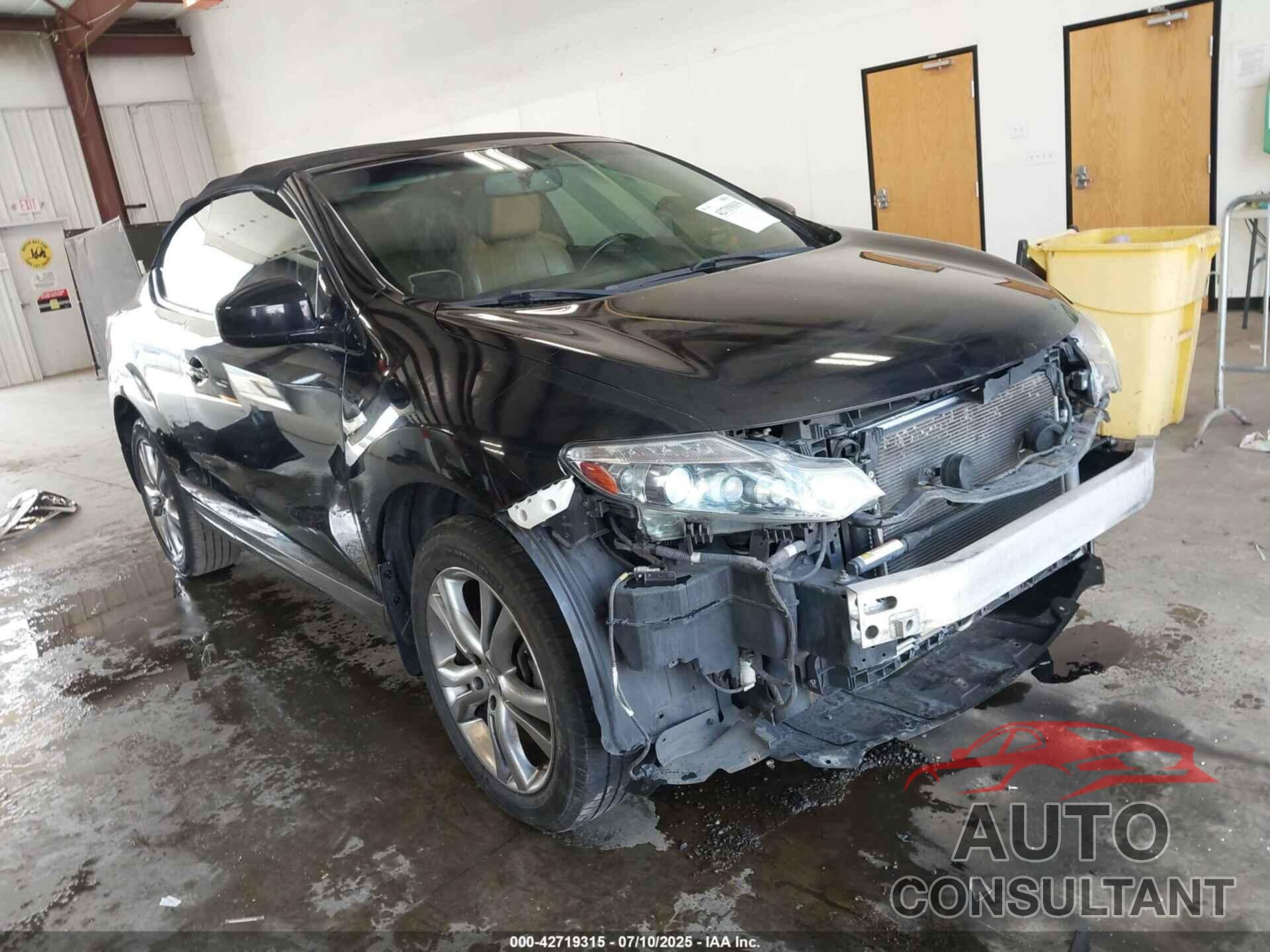 NISSAN MURANO CROSSCABRIOLET 2011 - JN8AZ1FY4BW002349