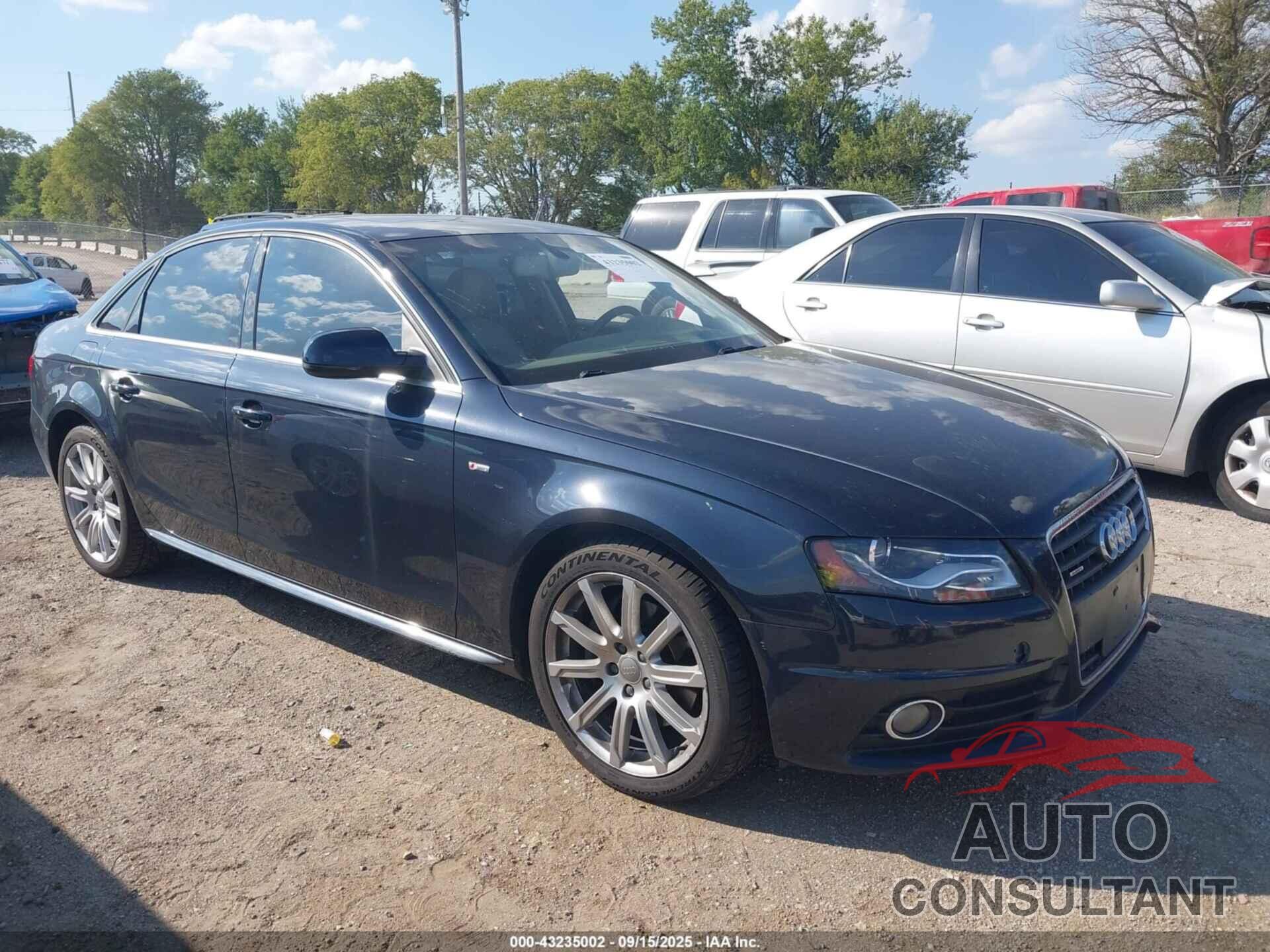AUDI A4 2012 - WAUFFAFL1CA120563