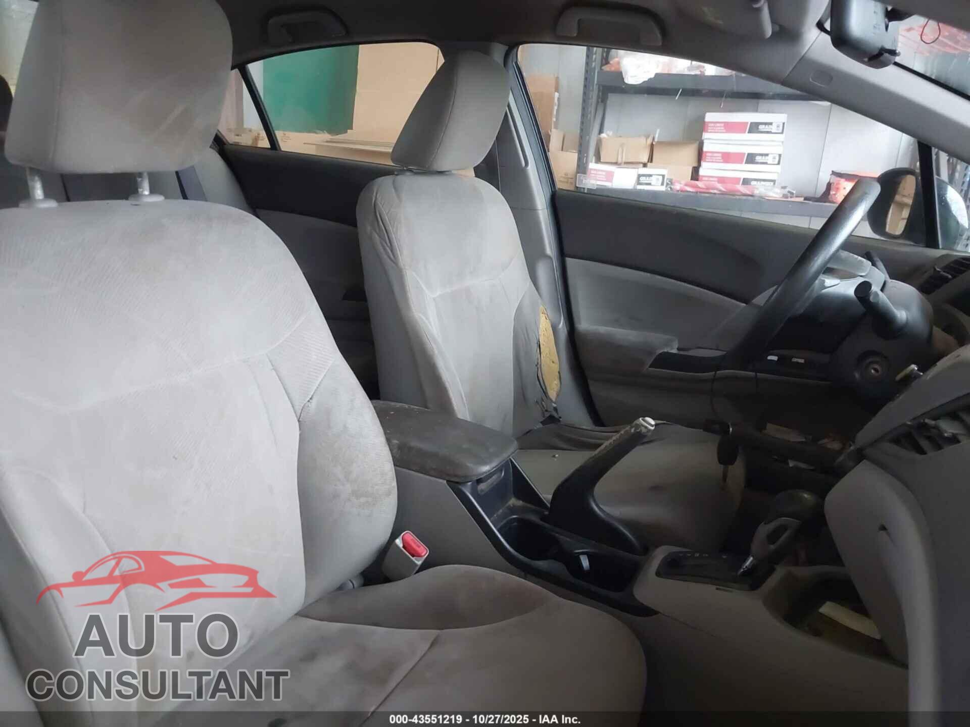 HONDA CIVIC 2012 - 2HGFB2F50CH308919