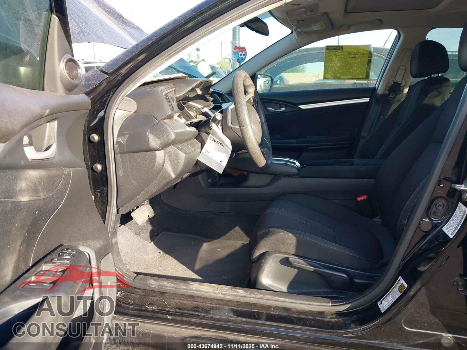 HONDA CIVIC 2016 - 2HGFC1F39GH652826