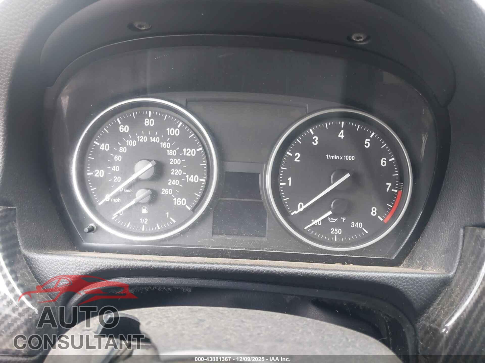 BMW 335I 2012 - WBAKG7C51CE802307