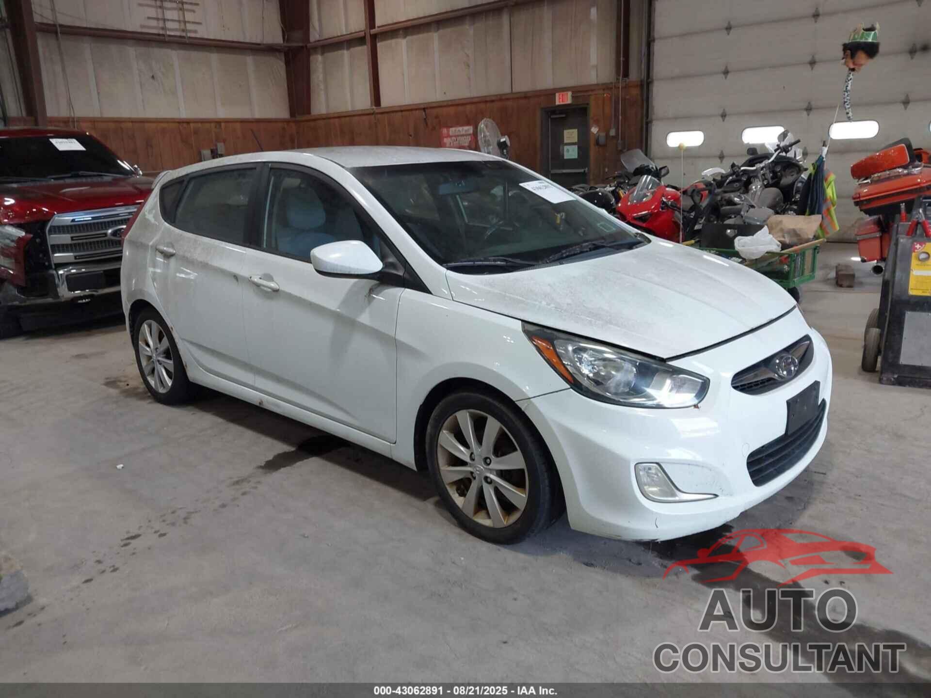HYUNDAI ACCENT 2012 - KMHCU5AE5CU009858