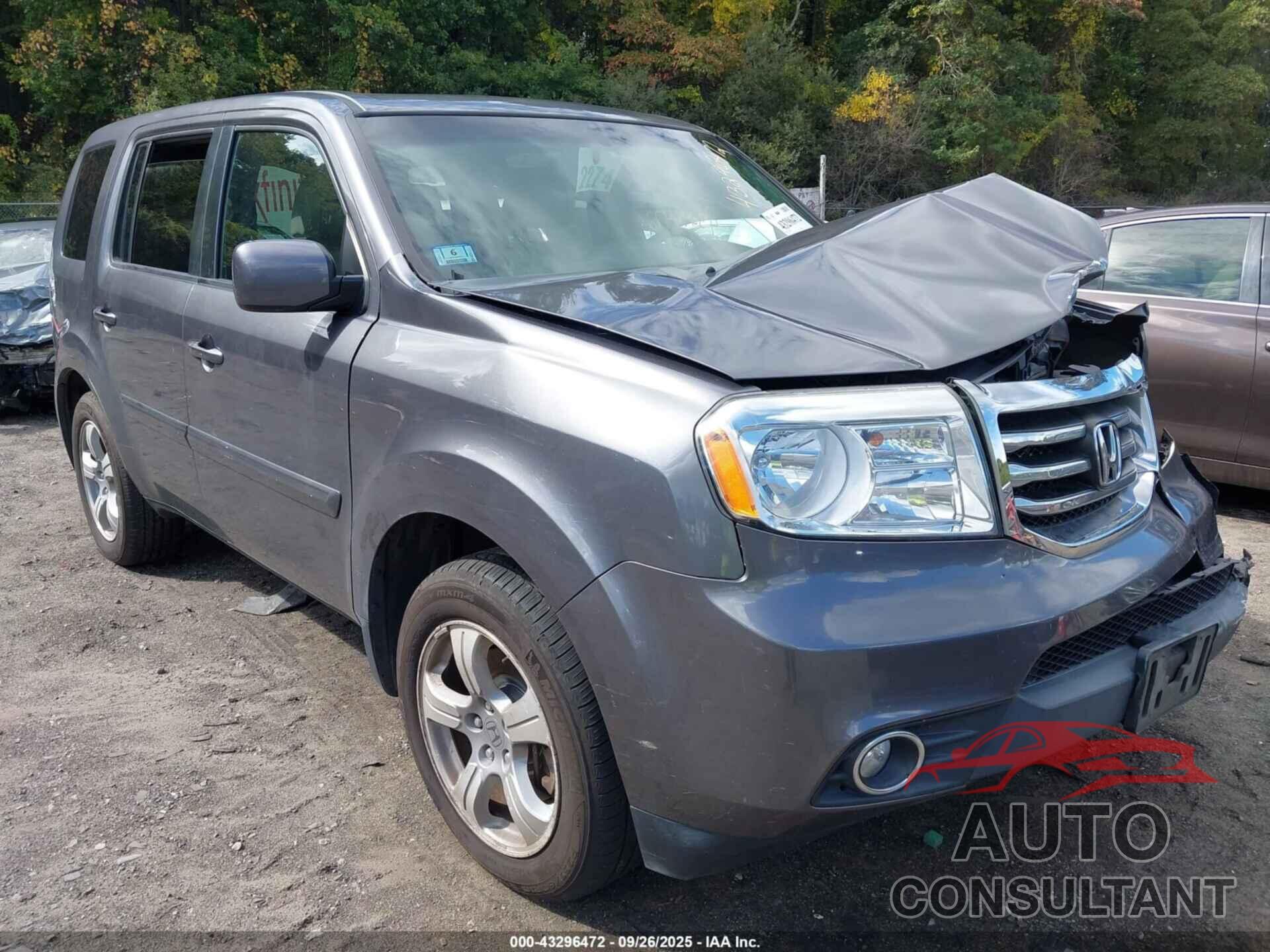 HONDA PILOT 2015 - 5FNYF4H50FB066874
