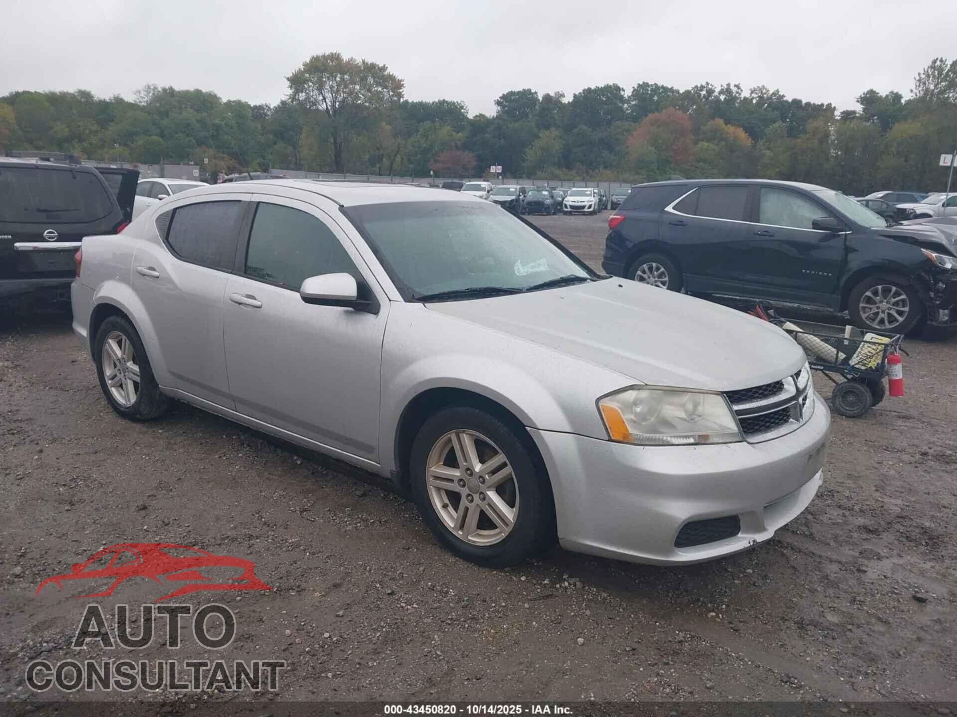 DODGE AVENGER 2011 - 1B3BD1FB0BN536725