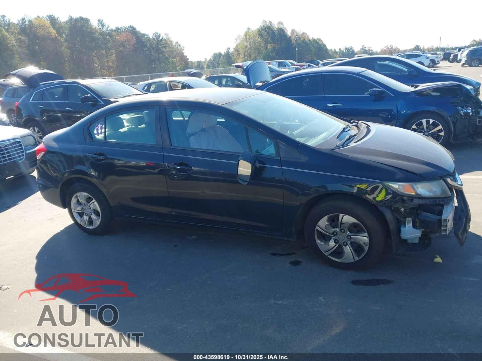HONDA CIVIC 2014 - 2HGFB2F59EH525937