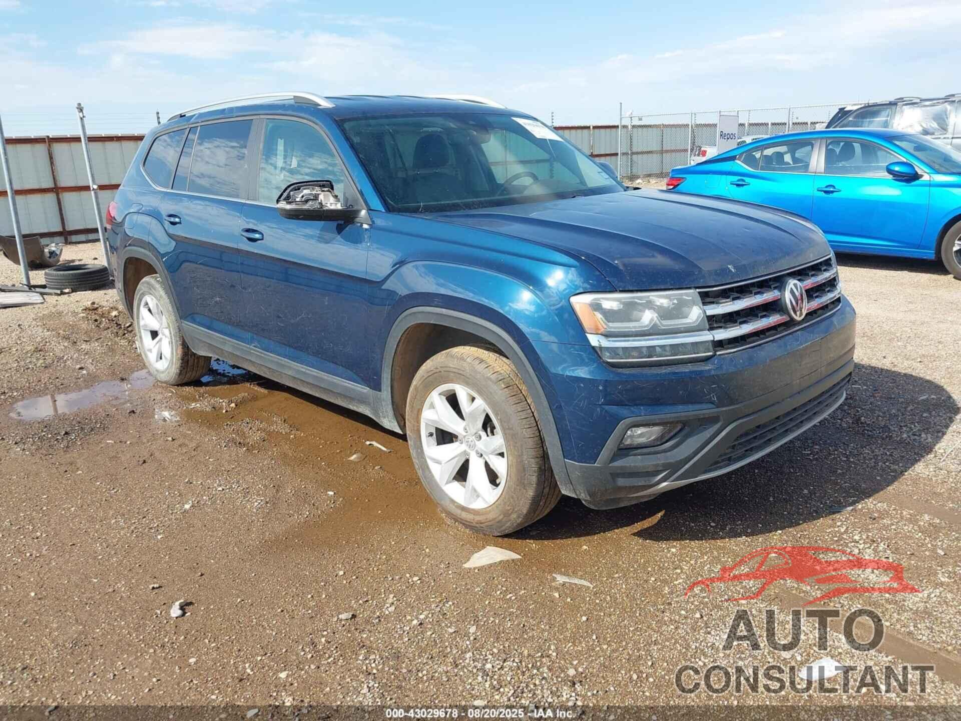 VOLKSWAGEN ATLAS 2019 - 1V2UR2CA7KC571332