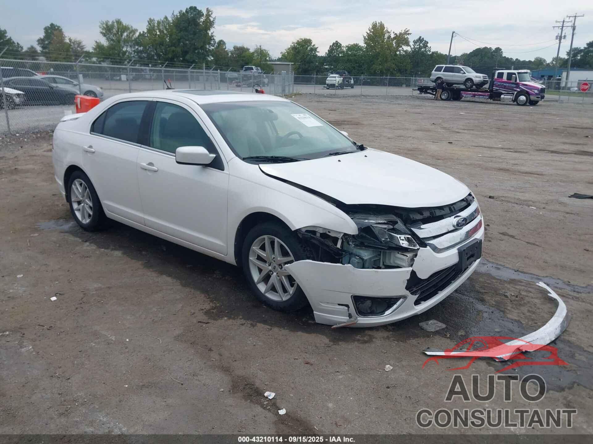 FORD FUSION 2010 - 3FAHP0JGXAR420558