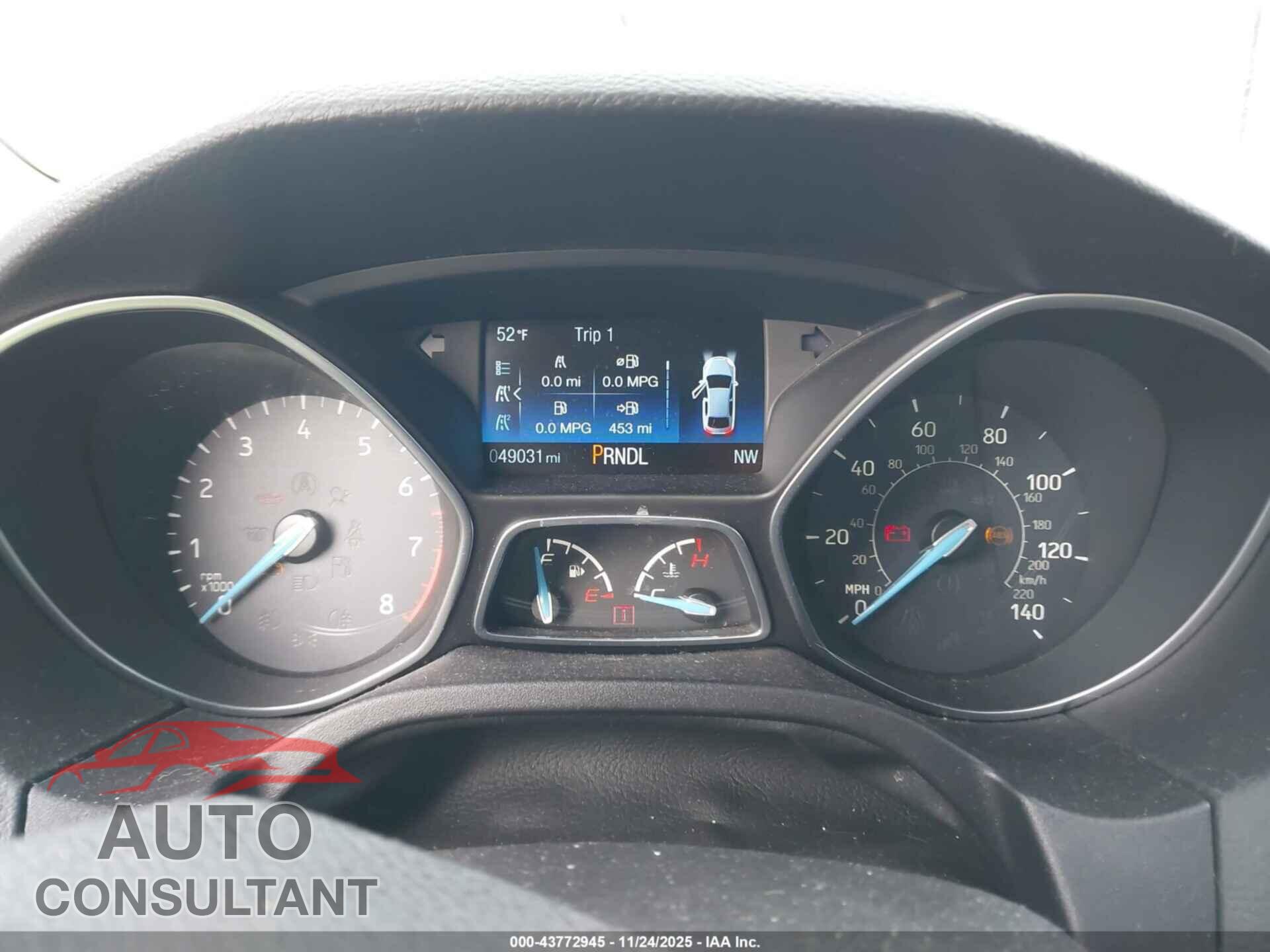 FORD FOCUS 2016 - 1FADP3F21GL341767