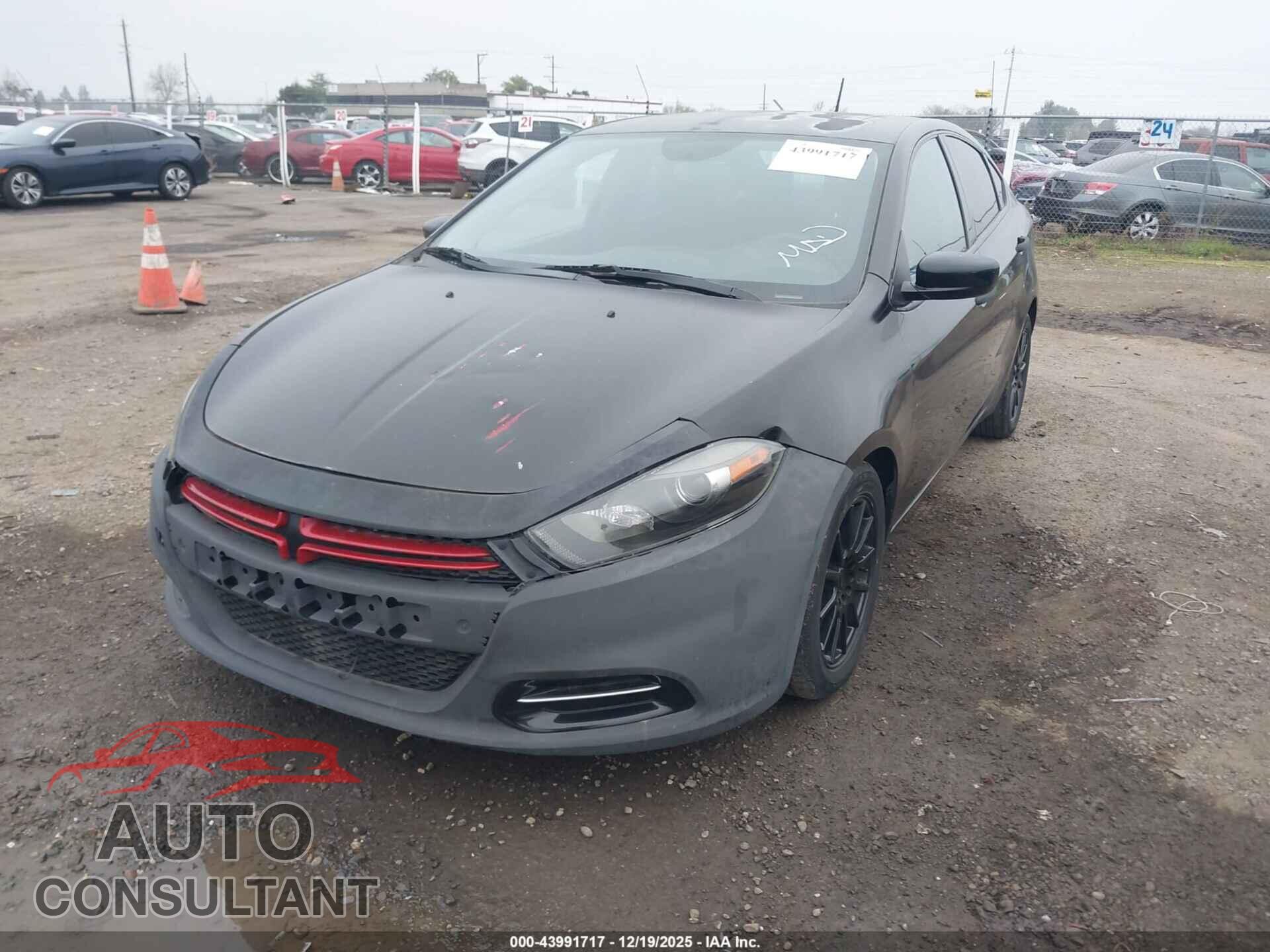 DODGE DART 2013 - 1C3CDFAA1DD221671
