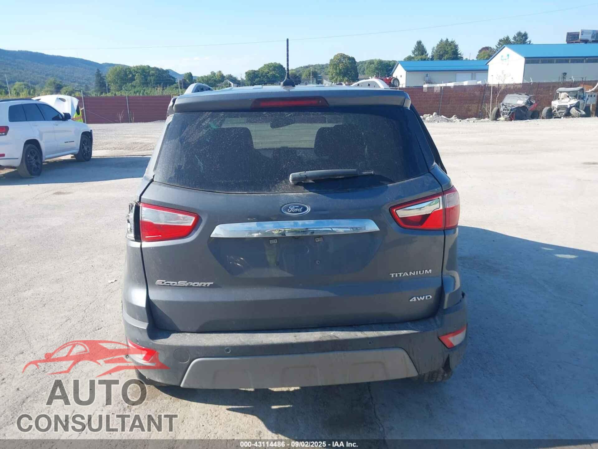 FORD ECOSPORT 2020 - MAJ6S3KL2LC326176