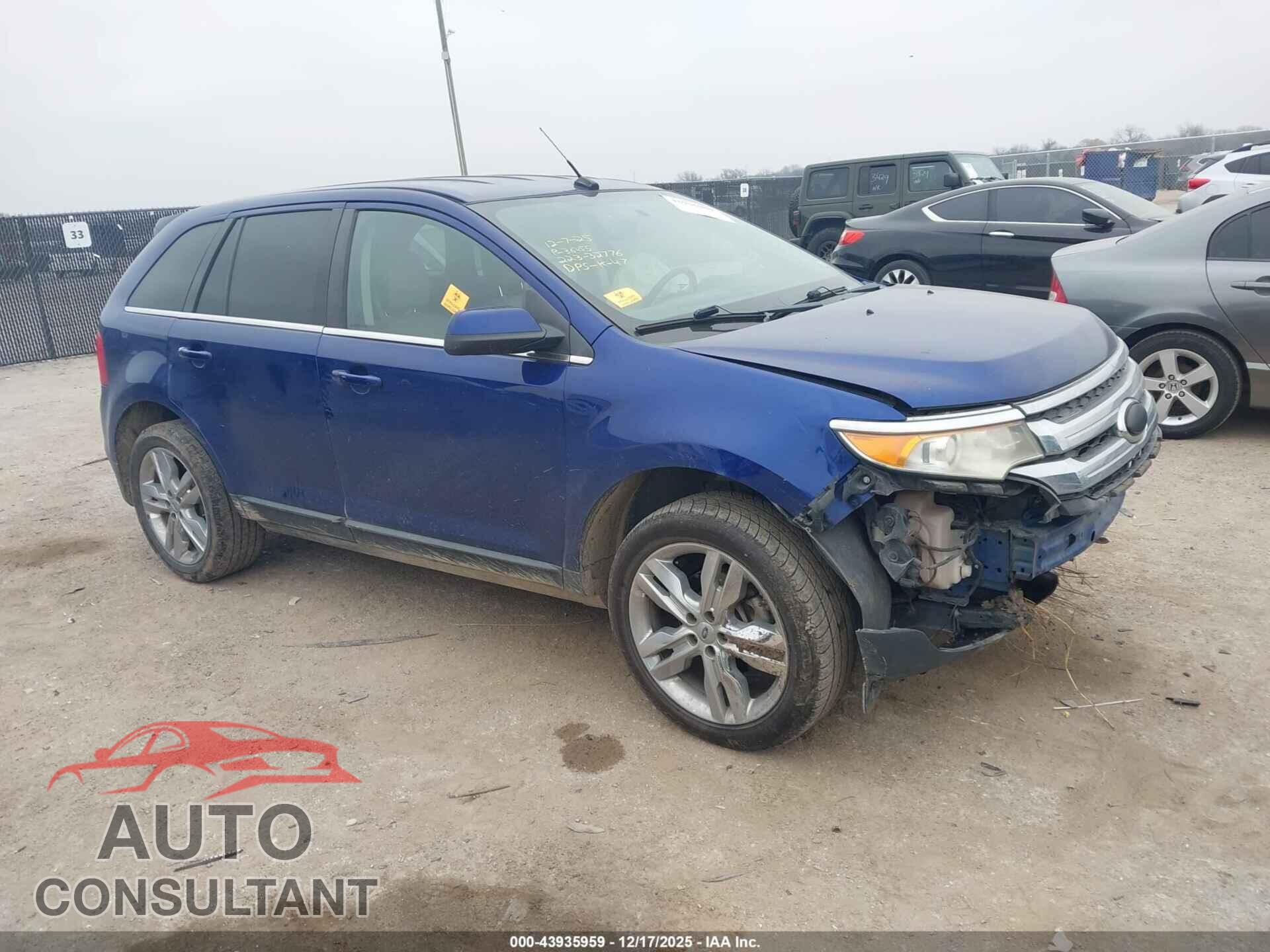 FORD EDGE 2013 - 2FMDK3KC2DBB63110